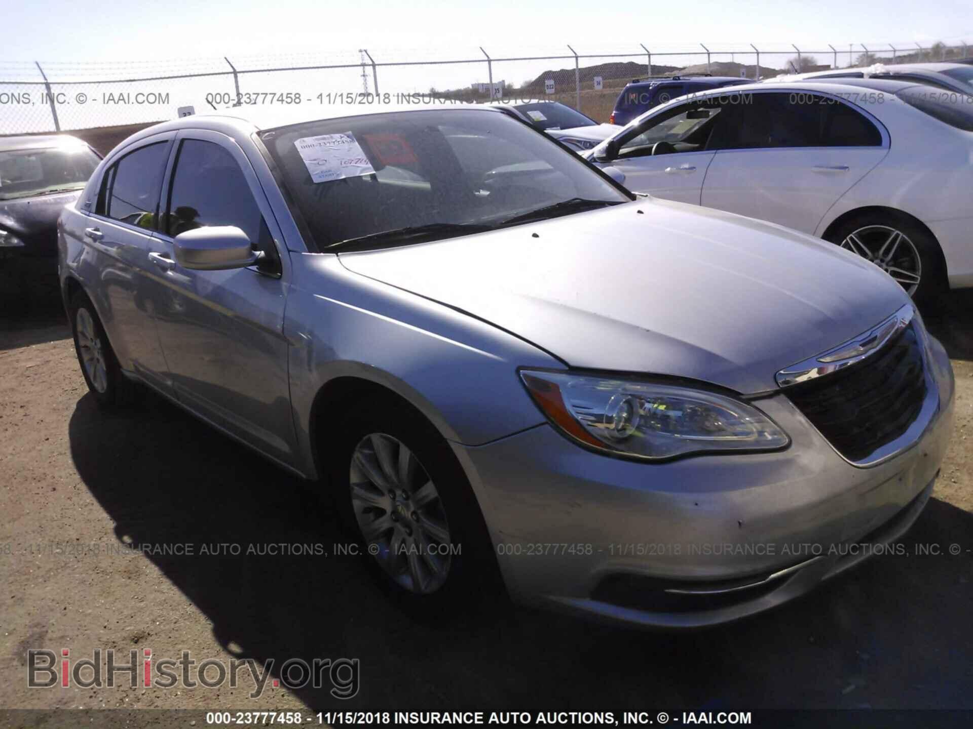 Фотография 1C3CCBBB3CN100720 - CHRYSLER 200 2012