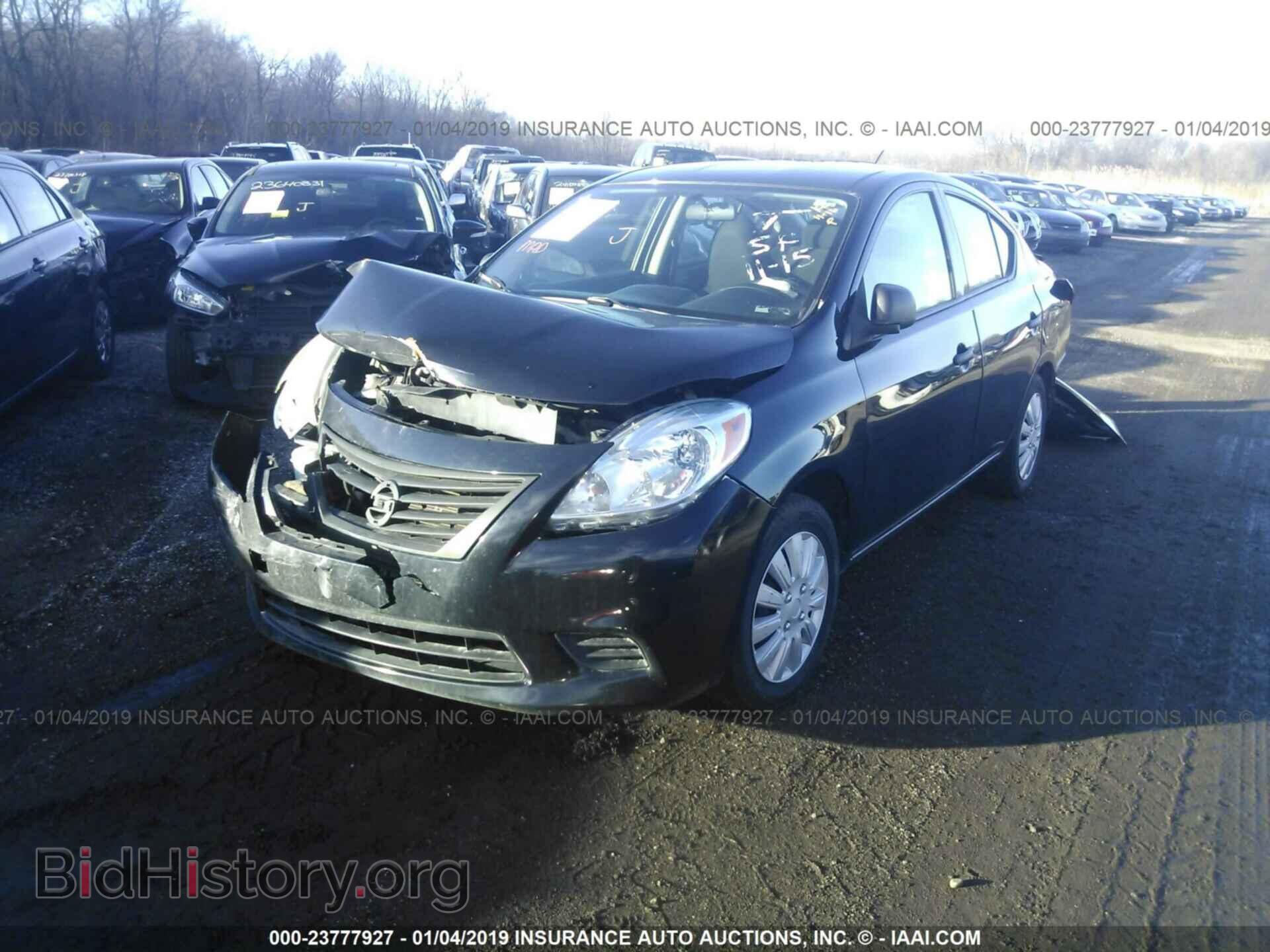 2014 NISSAN VERSA - VIN: 3N1CN7AP1EL835556 - Фото 2