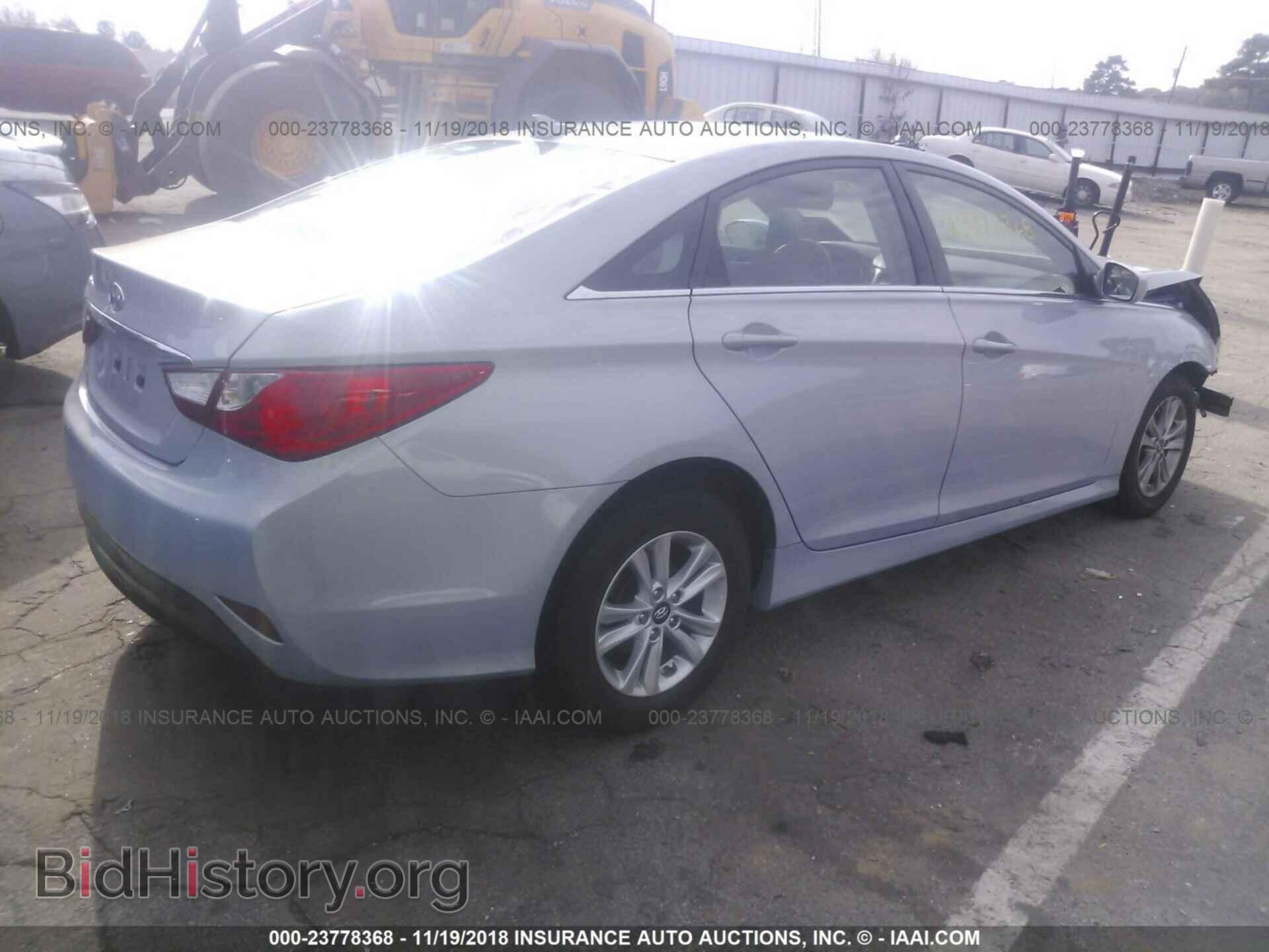 2014 HYUNDAI SONATA - VIN: 5NPEB4AC2EH915801 - Фото 4