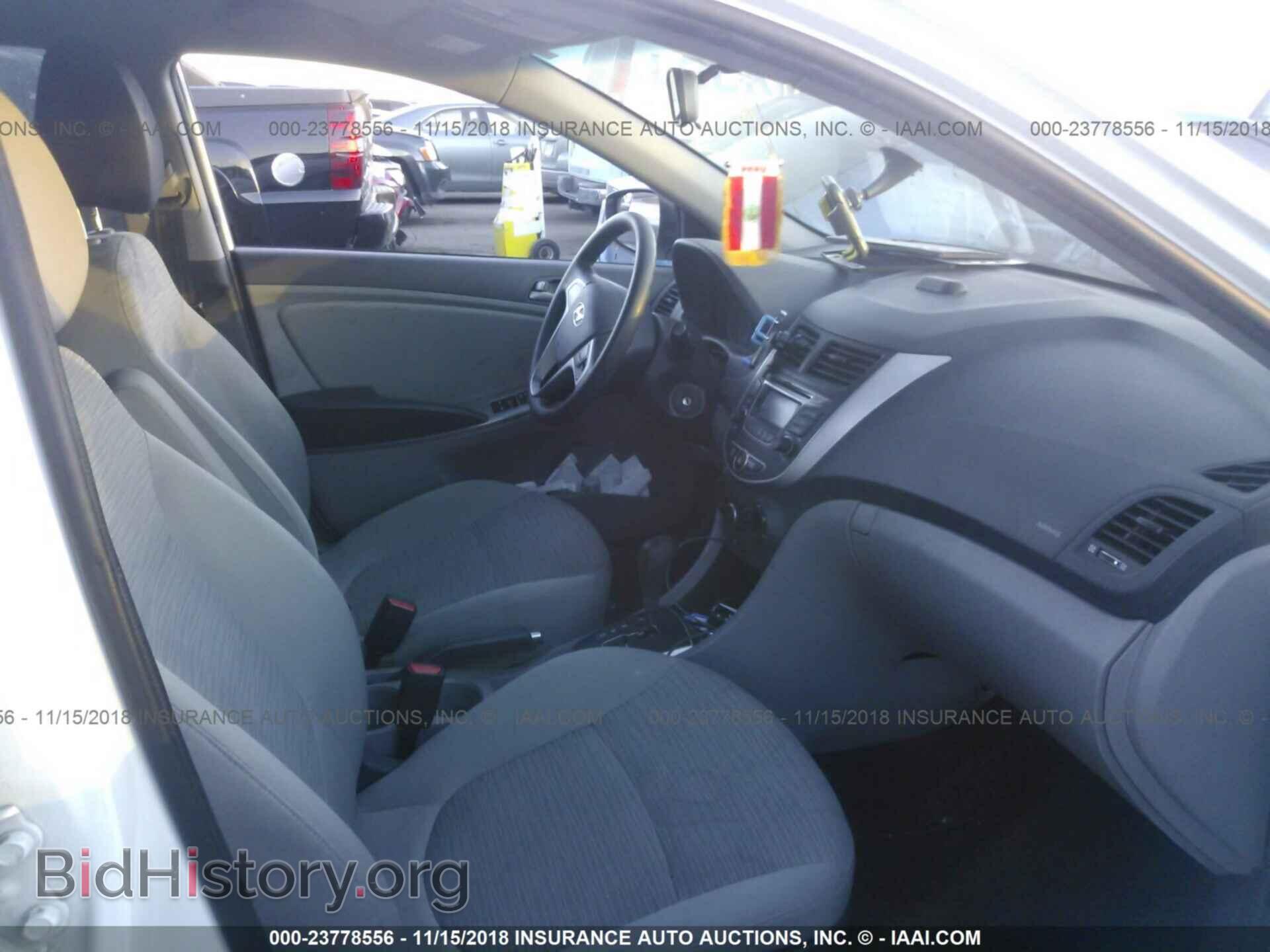 2016 HYUNDAI ACCENT - VIN: KMHCT5AE2GU245778 - Фото 5