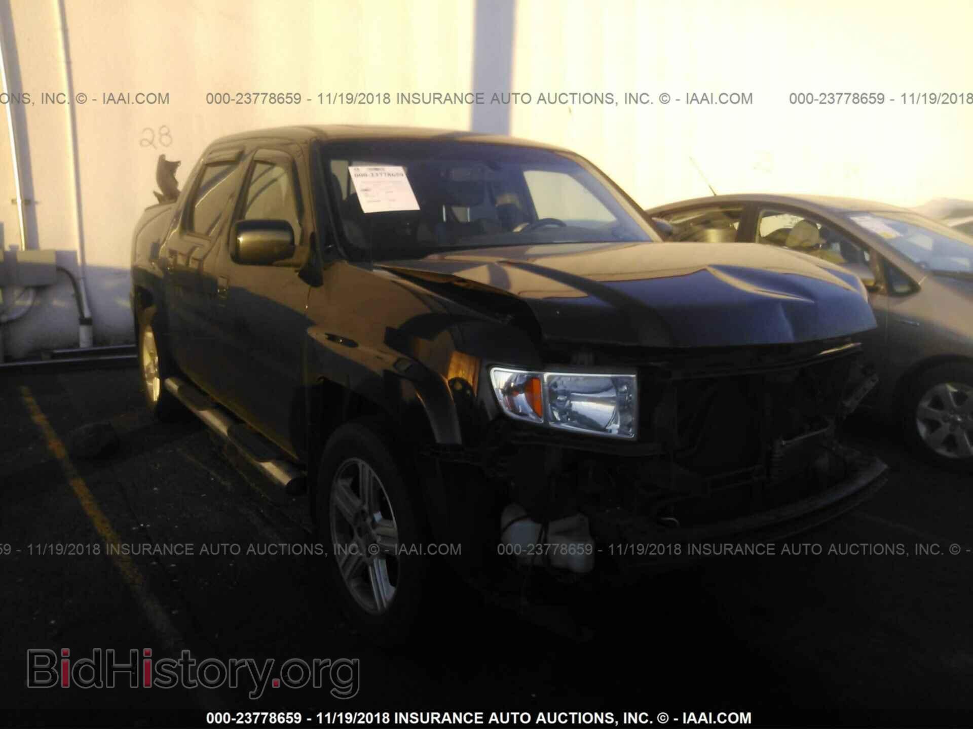 Photo 5FPYK1F51CB456155 - HONDA RIDGELINE 2012