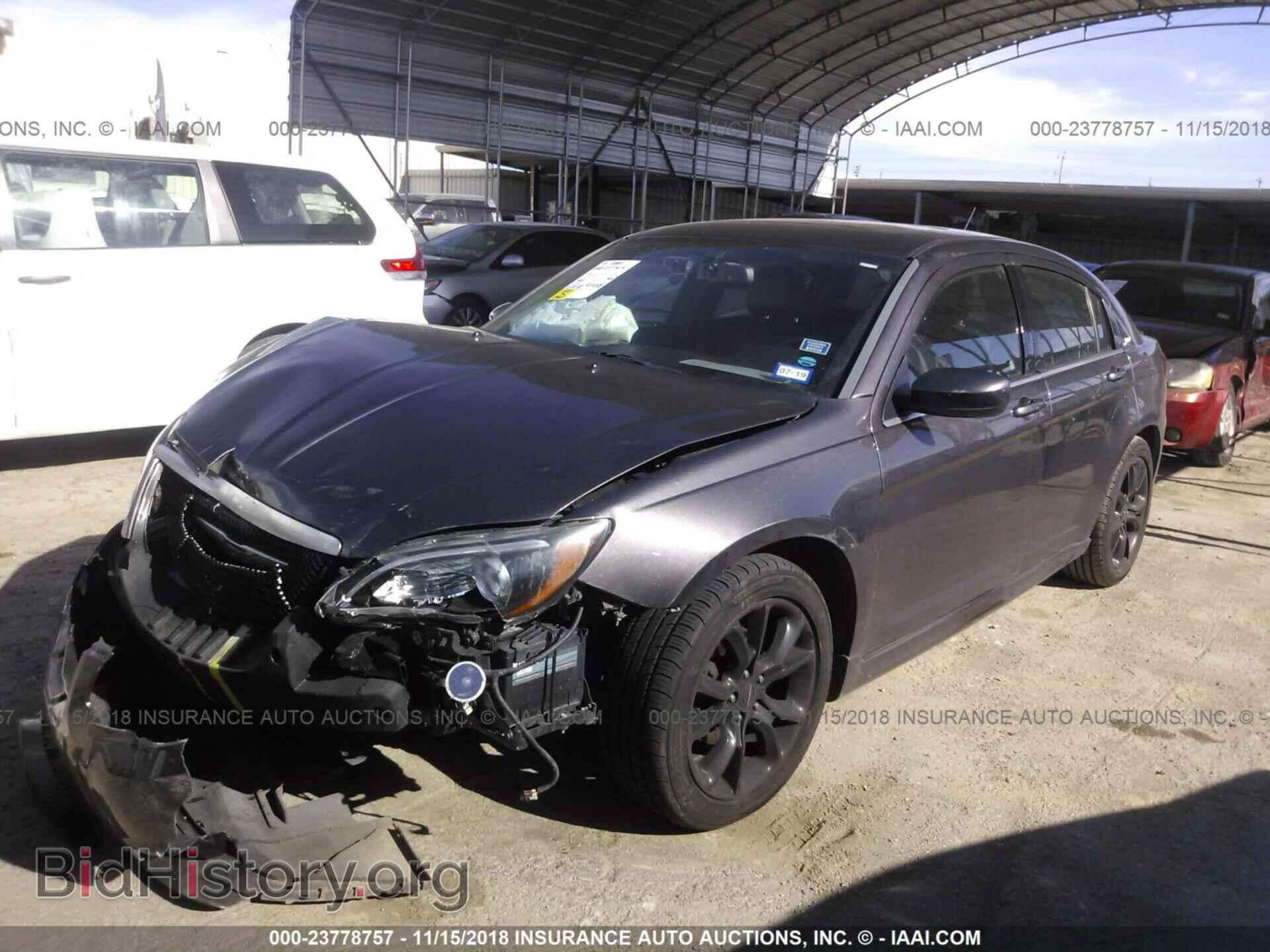 2014 CHRYSLER 200 - VIN: 1C3CCBCG4EN197486 - Фото 2