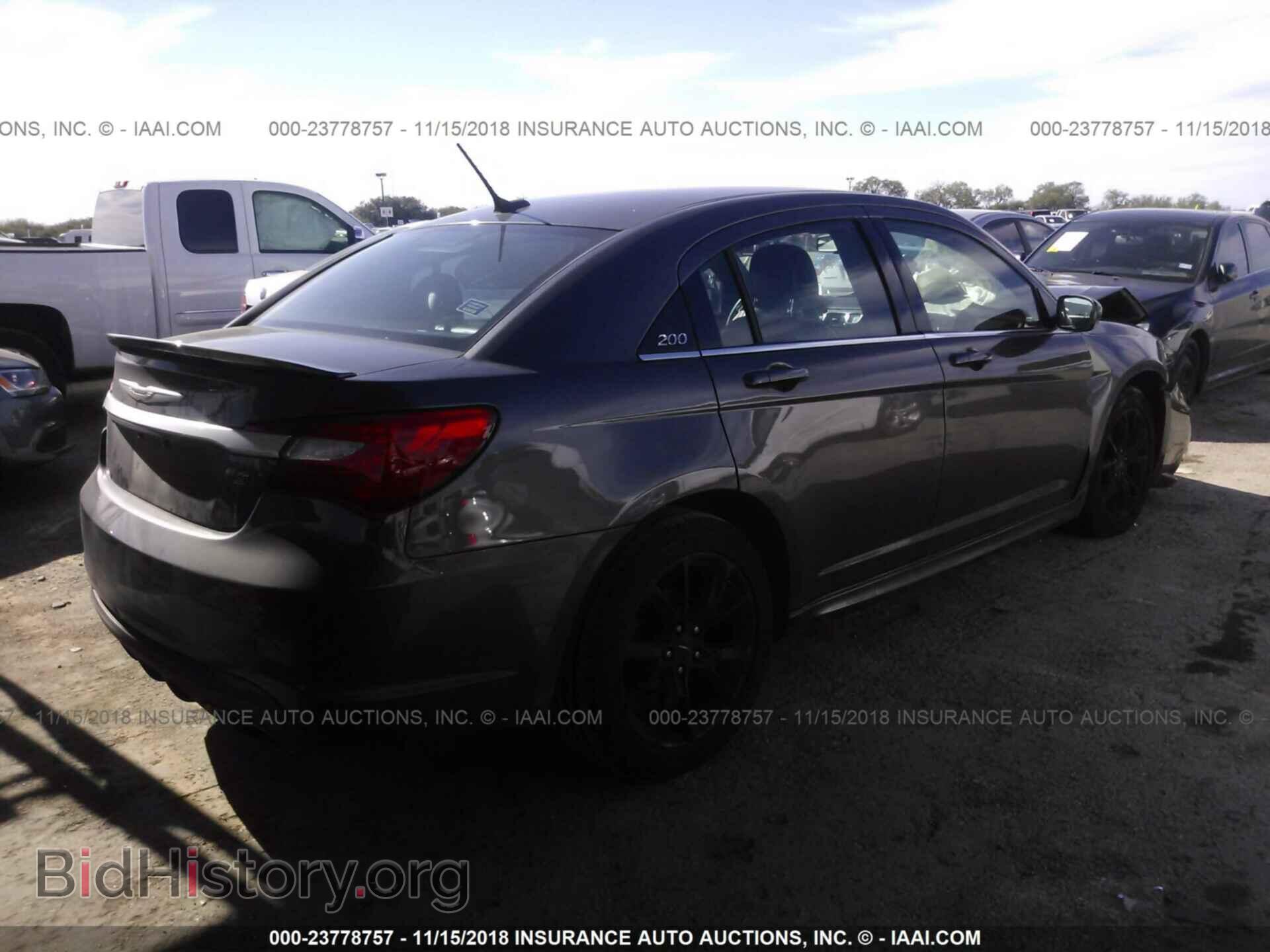 2014 CHRYSLER 200 - VIN: 1C3CCBCG4EN197486 - Фото 4