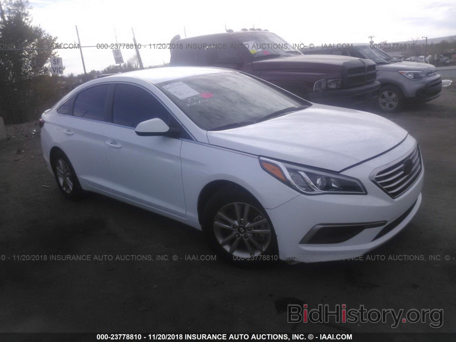 Photo 5NPE24AF2HH453061 - HYUNDAI SONATA 2017