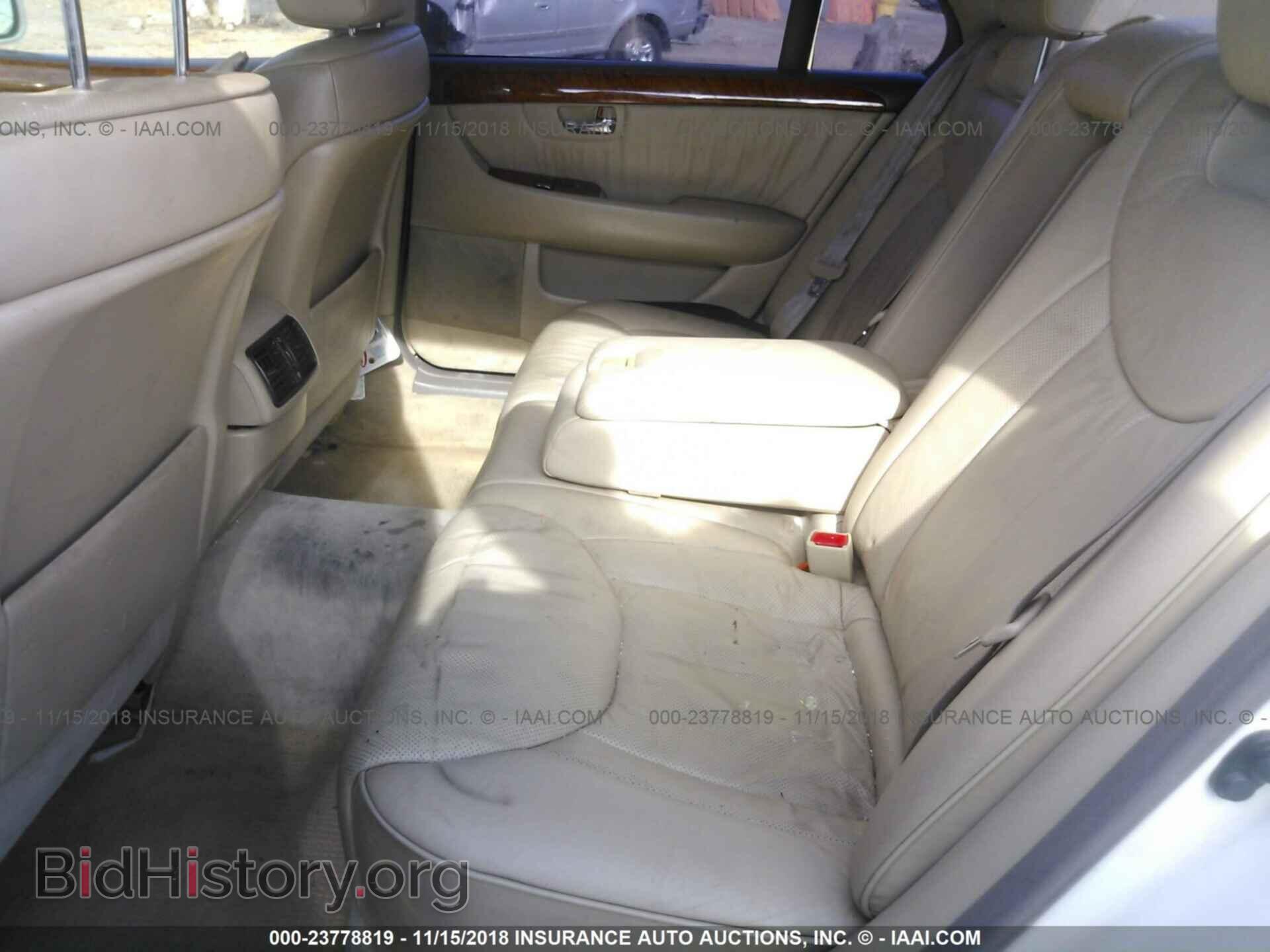 2004 LEXUS LS - VIN: JTHBN36F040146202 - Photo 8