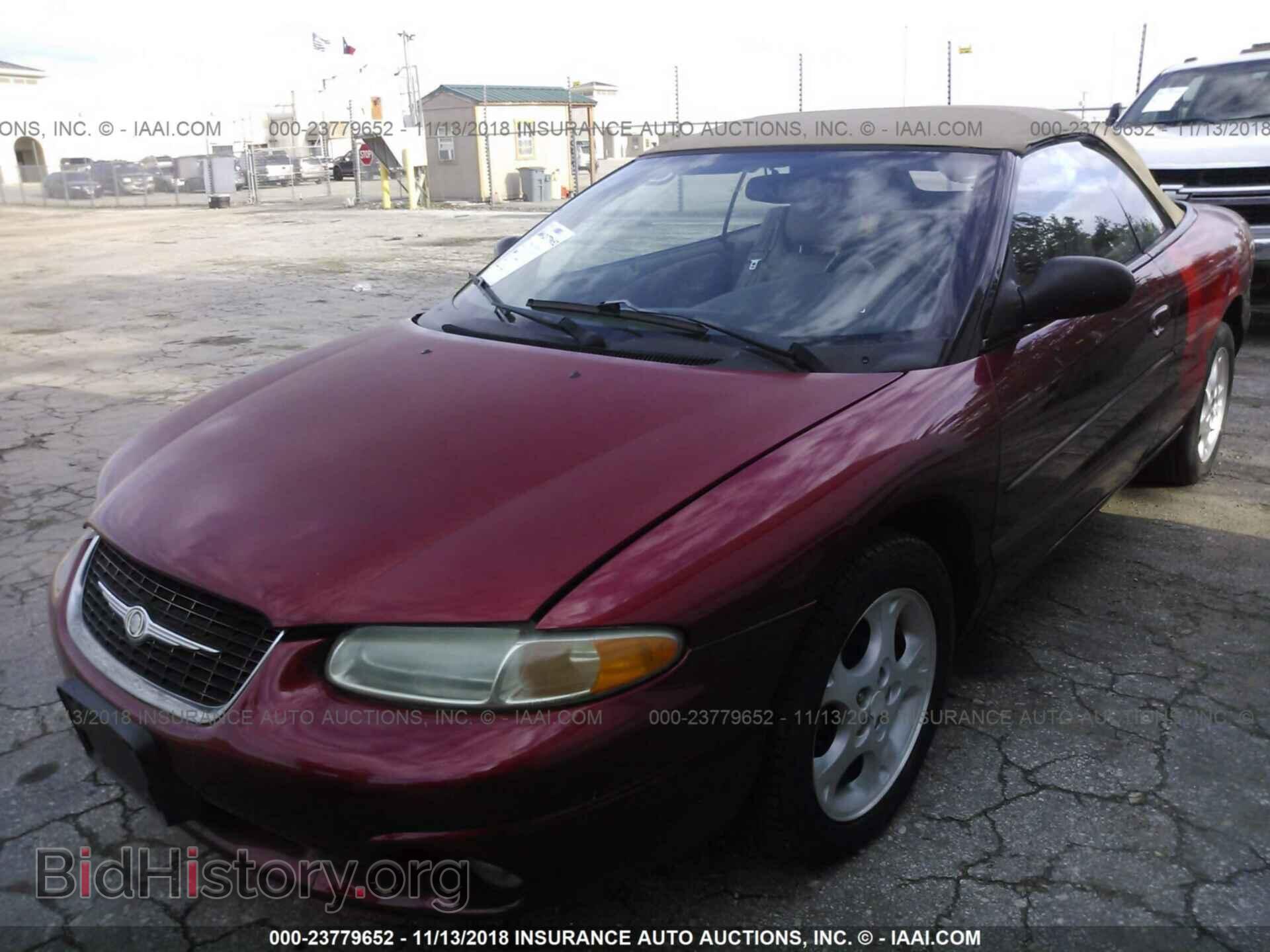 2000 CHRYSLER SEBRING - VIN: 3C3EL55H0YT245537 - Фото 2