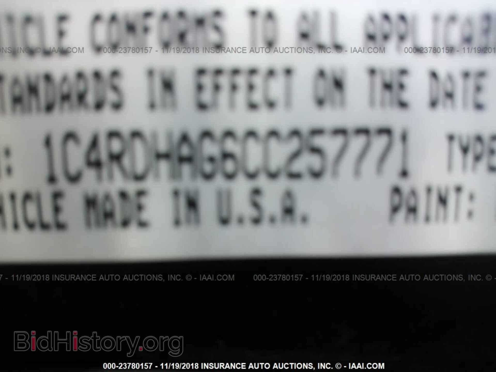 2012 DODGE DURANGO - VIN: 1C4RDHAG6CC257771 - Фото 9