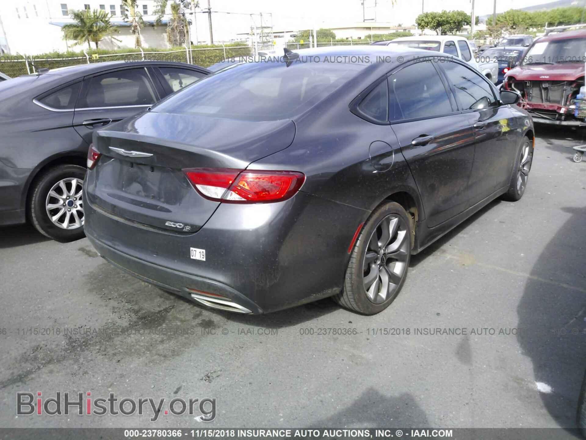 2015 CHRYSLER 200 - VIN: 1C3CCCBB4FN541718 - Photo 4