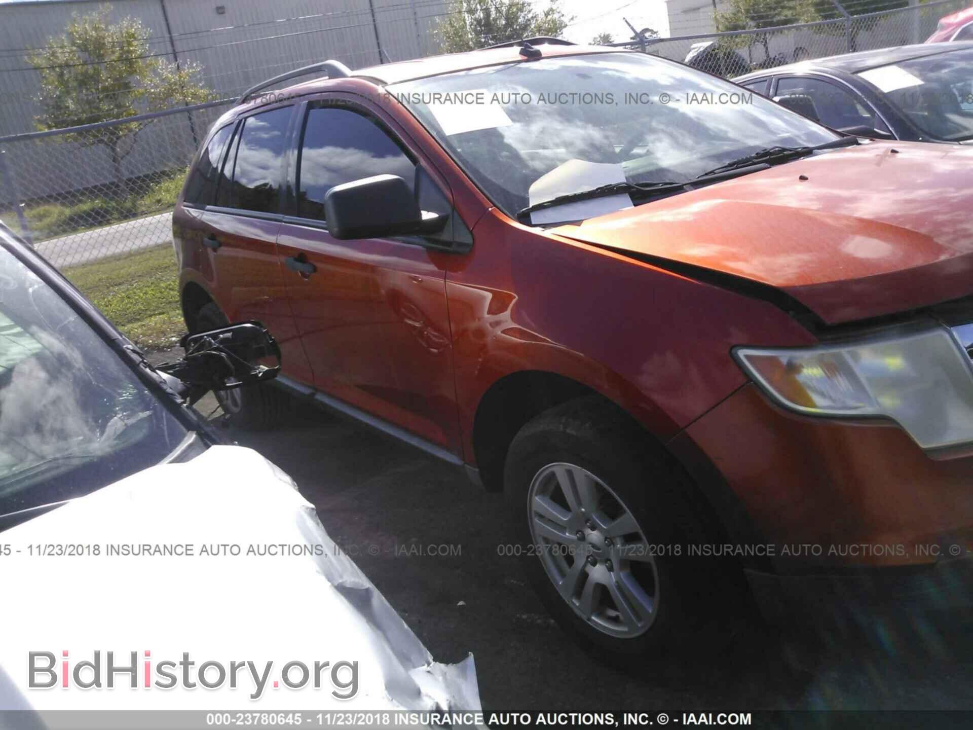 Фотография 2FMDK36C58BA29627 - FORD EDGE 2008