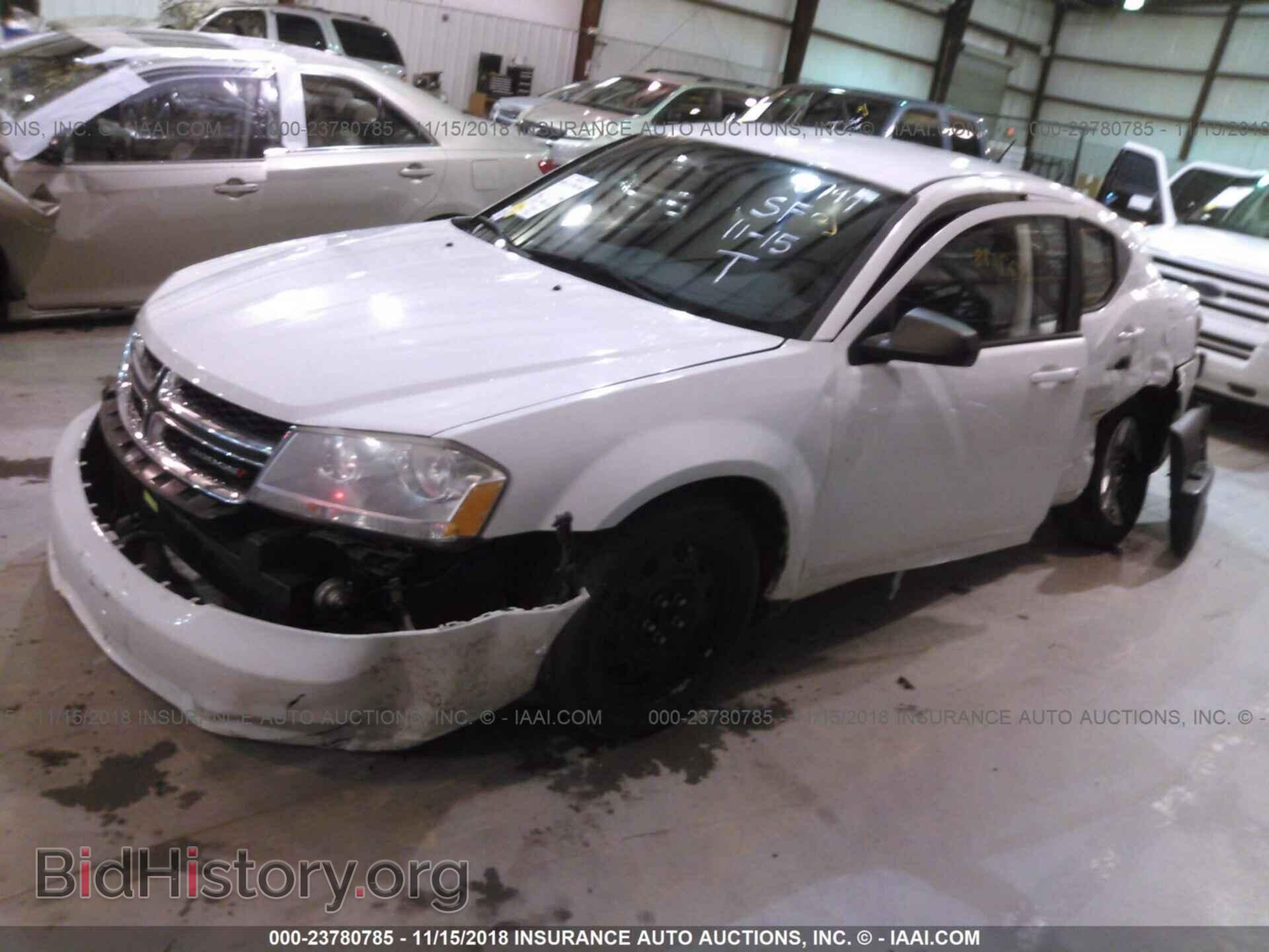2012 DODGE AVENGER - VIN: 1C3CDZAB8CN220794 - Фото 2