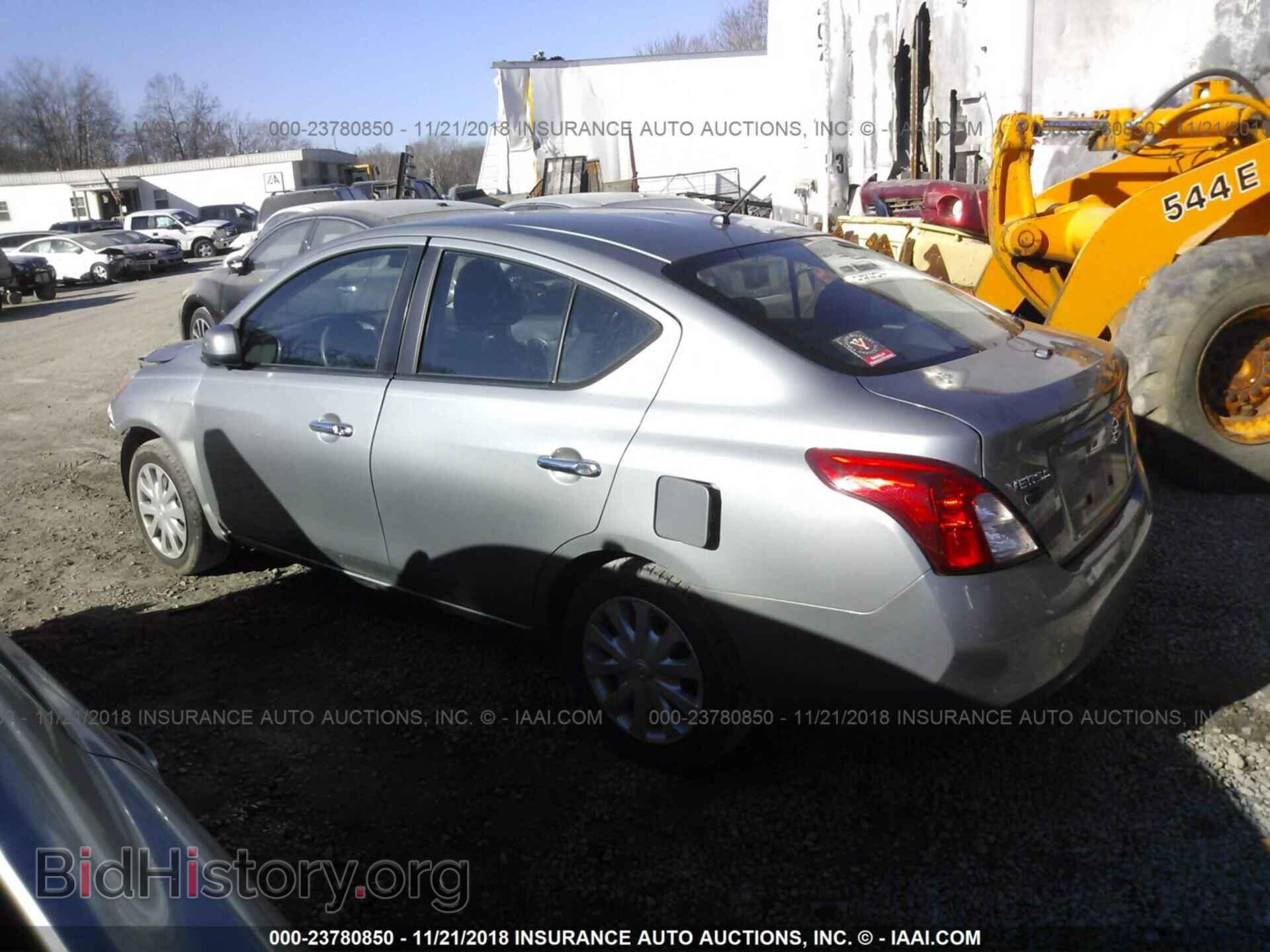 2012 Nissan Versa - VIN: 3N1CN7AP3CL814494 - Фото 3
