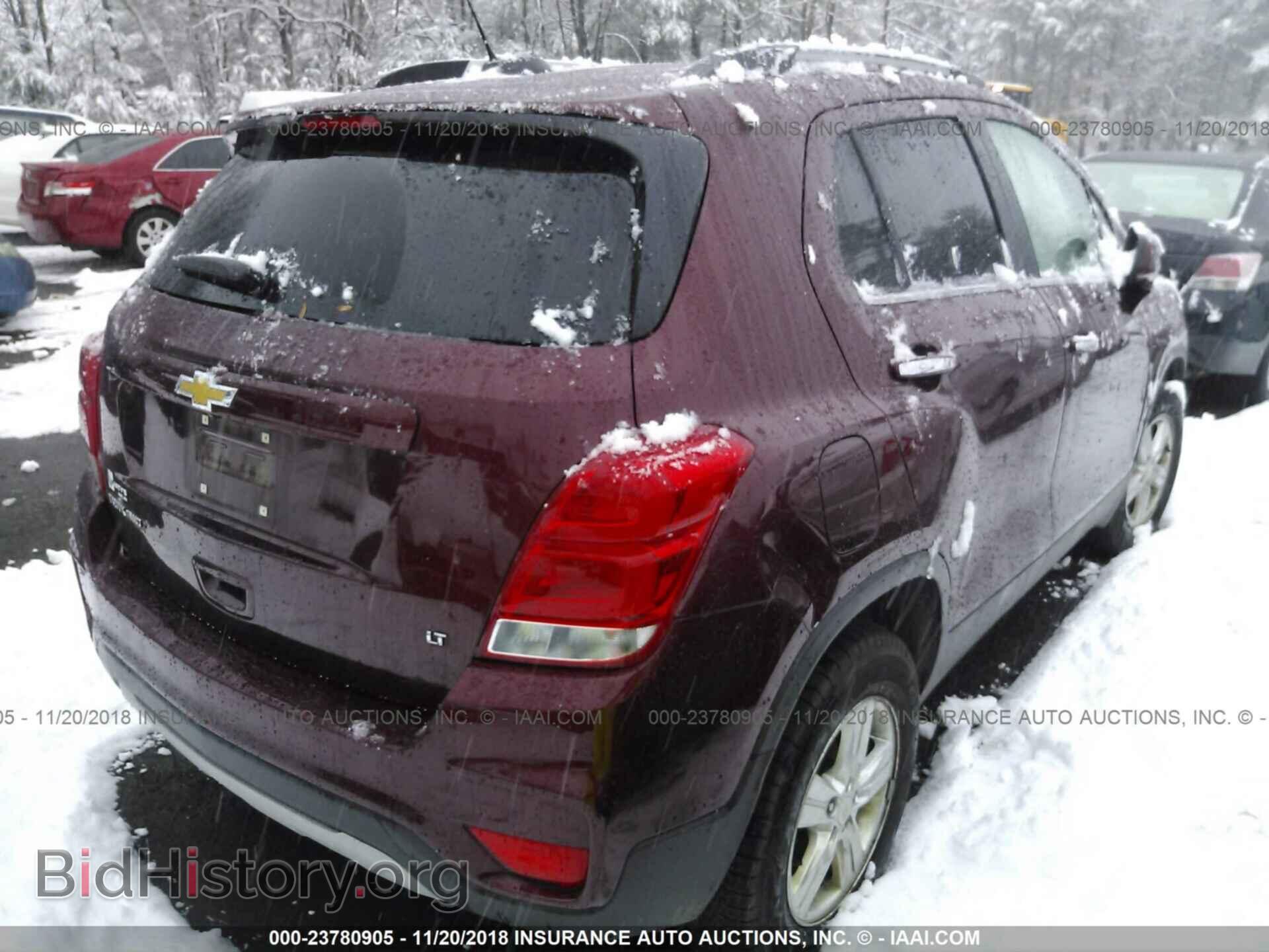 2017 CHEVROLET TRAX - VIN: 3GNCJPSB6HL228642 - Фото 4