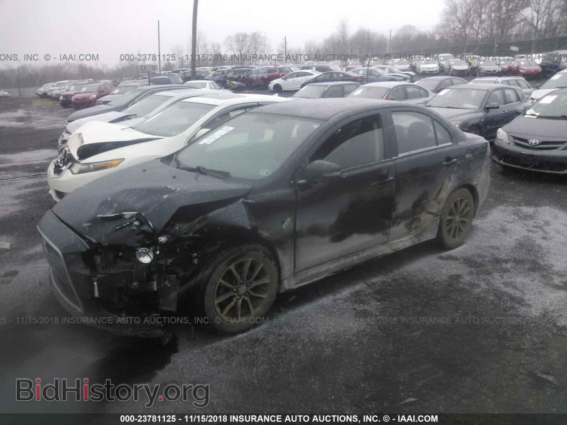 2015 Mitsubishi Lancer - VIN: JA32V2FW0FU008889 - Фото 2