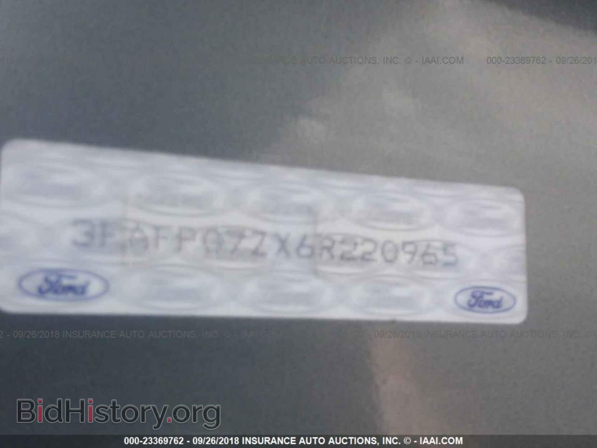 2006 FORD FUSION - VIN: 3FAFP07ZX6R220965 - Фото 9