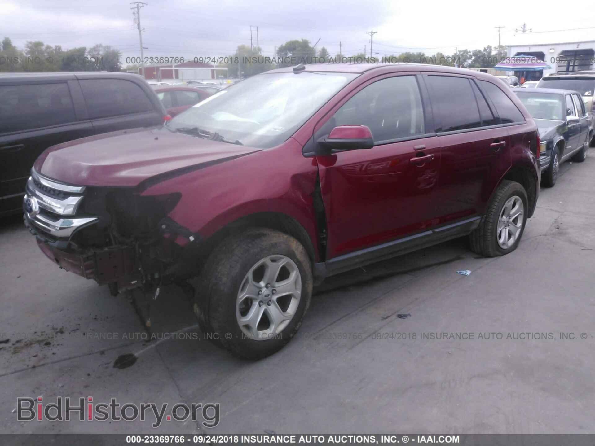 2013 FORD EDGE - VIN: 2FMDK3JC9DBC65585 - Photo 2