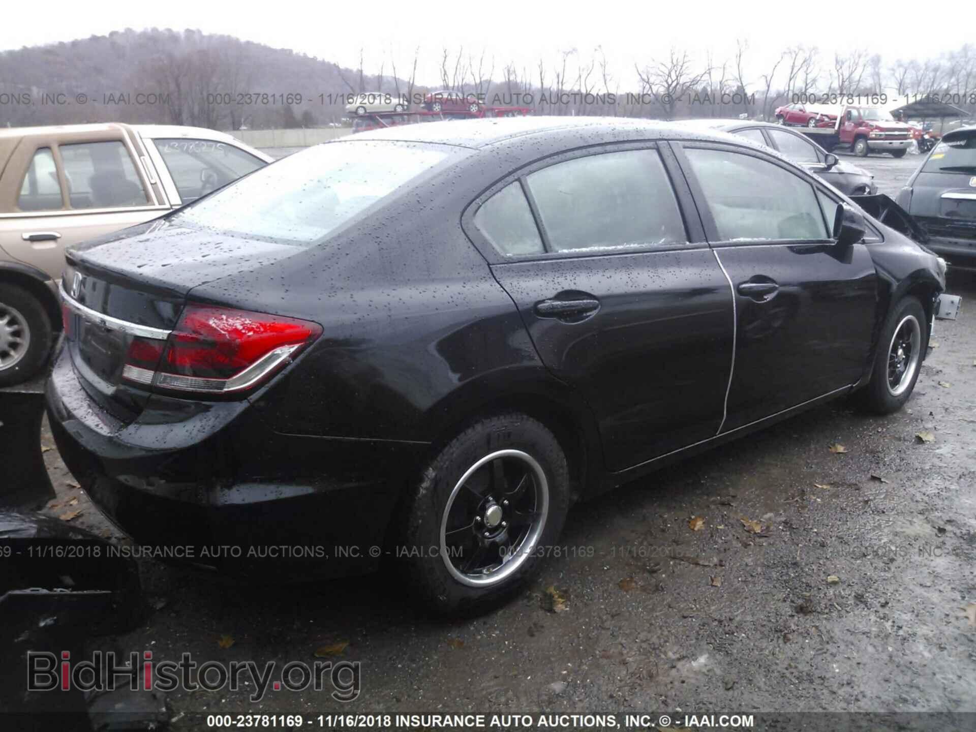 2013 Honda Civic - VIN: 19XFB2F55DE090181 - Фото 4