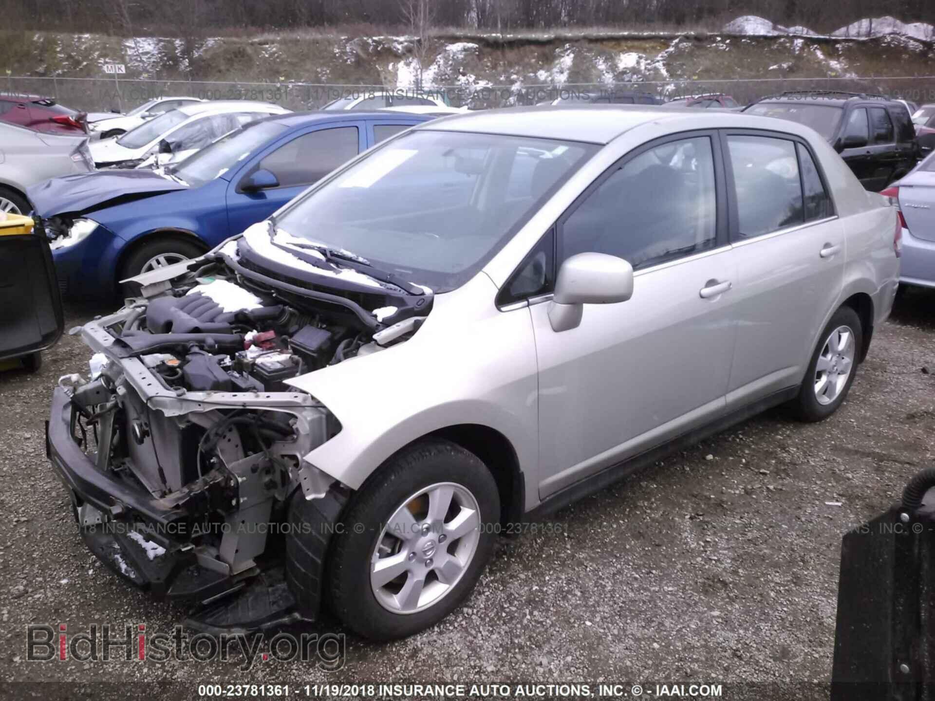 2008 NISSAN VERSA - VIN: 3N1BC11E88L351210 - Фото 2