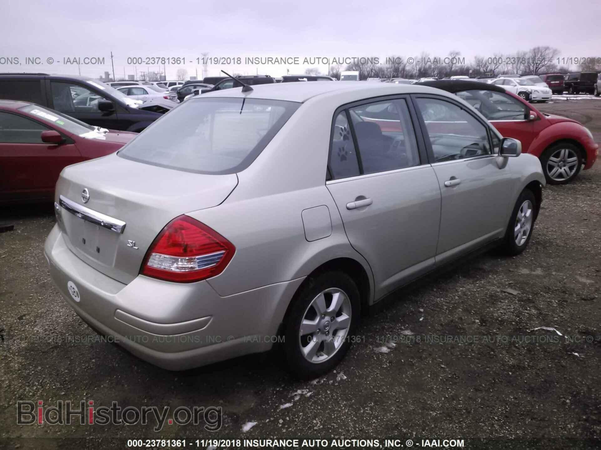 2008 NISSAN VERSA - VIN: 3N1BC11E88L351210 - Фото 4