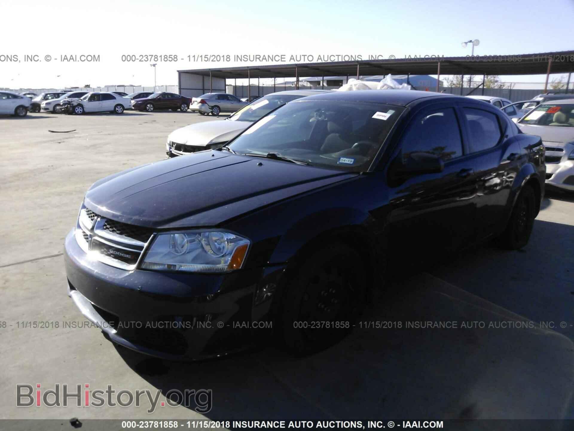 2014 DODGE AVENGER - VIN: 1C3CDZAG3EN234780 - Фото 2