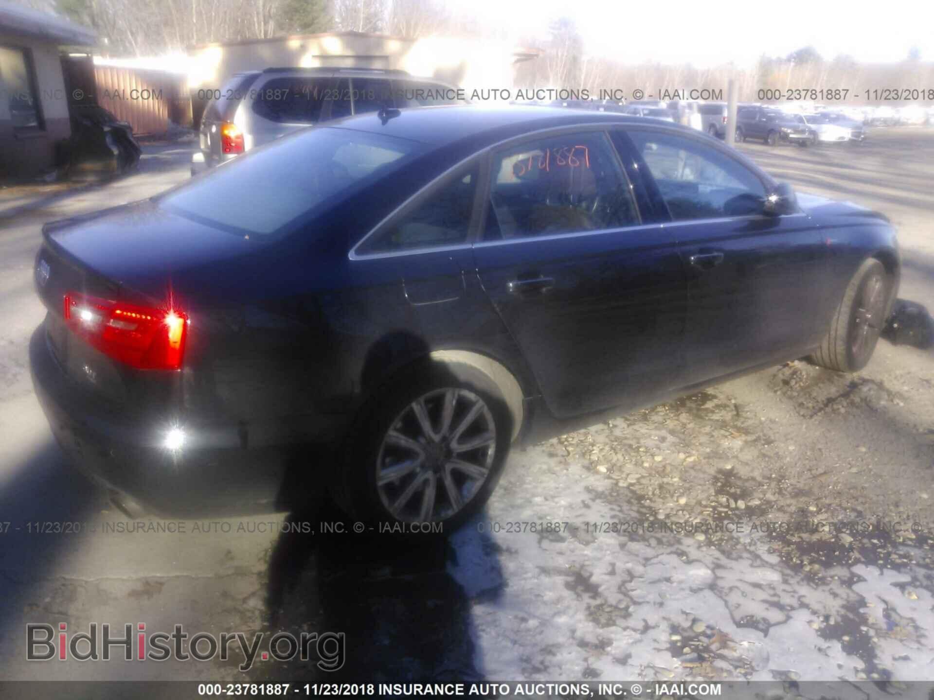 2013 Audi A6 - VIN: WAUGGAFC6DN065863 - Фото 4