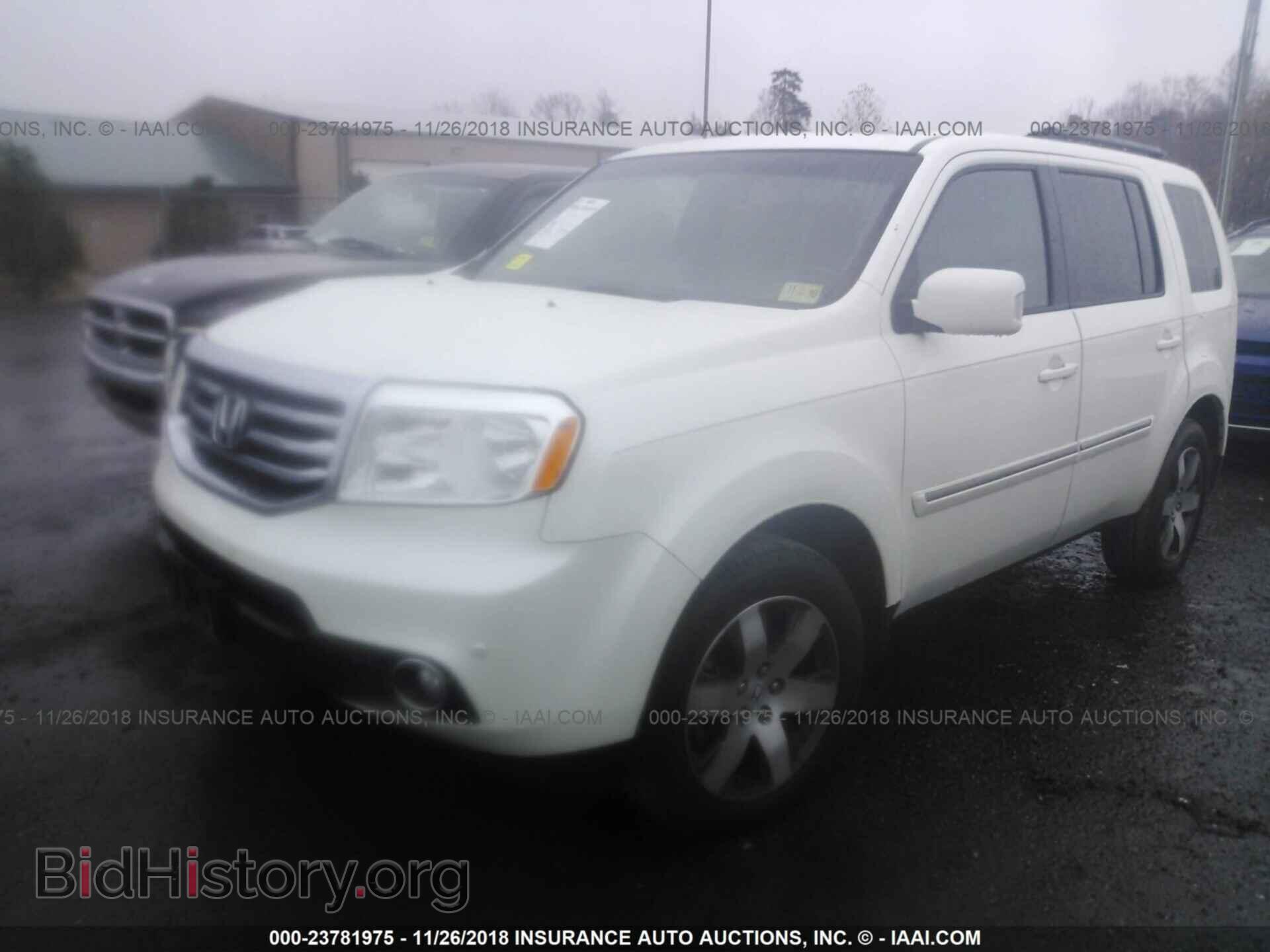 2013 HONDA PILOT - VIN: 5FNYF3H91DB009030 - Фото 2