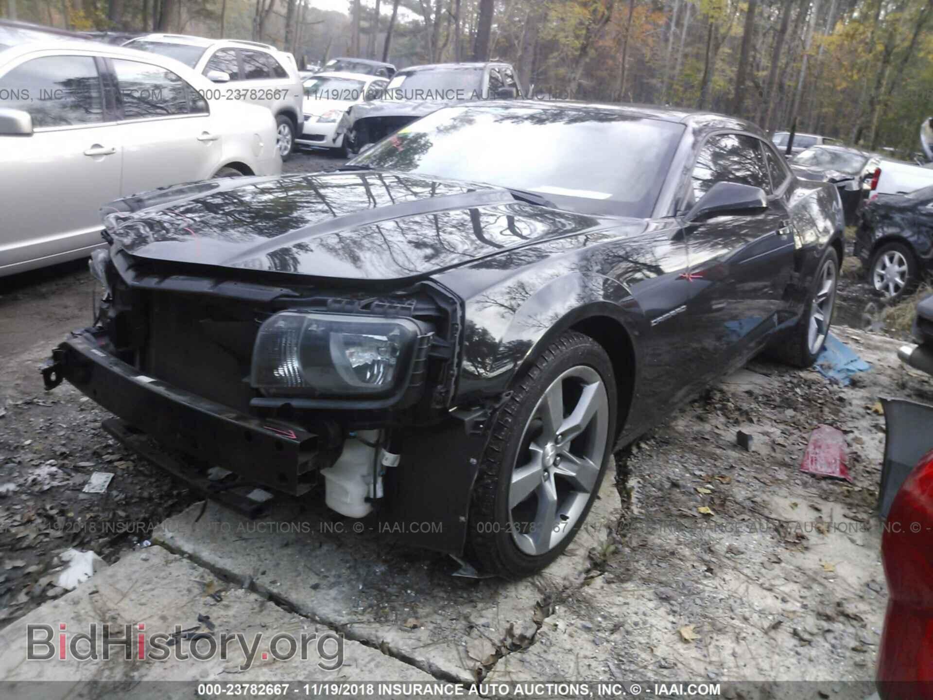 2012 Chevrolet Camaro - VIN: 2G1FA1E35C9160667 - Фото 2