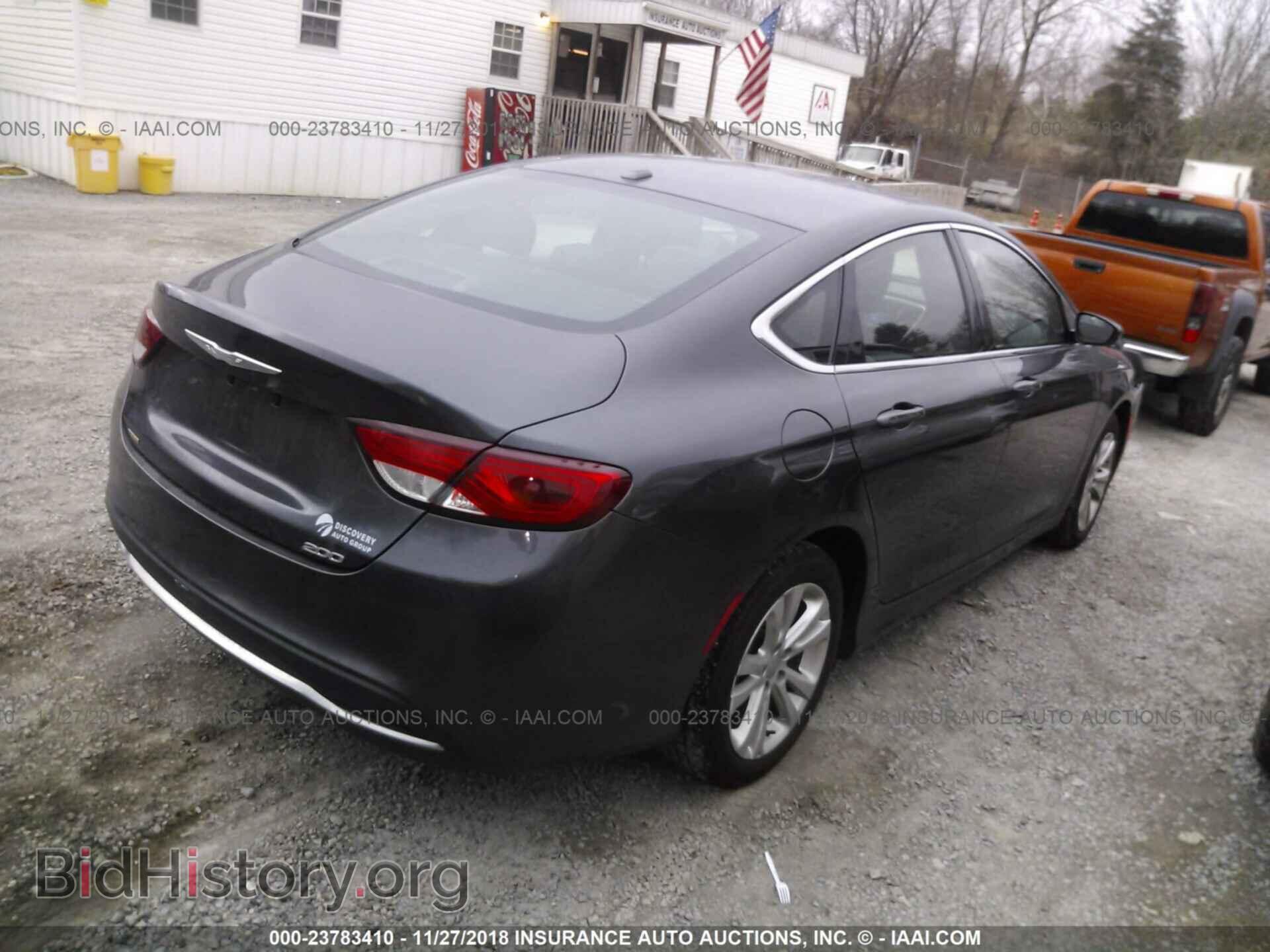 2015 CHRYSLER 200 - VIN: 1C3CCCAB0FN612236 - Фото 4