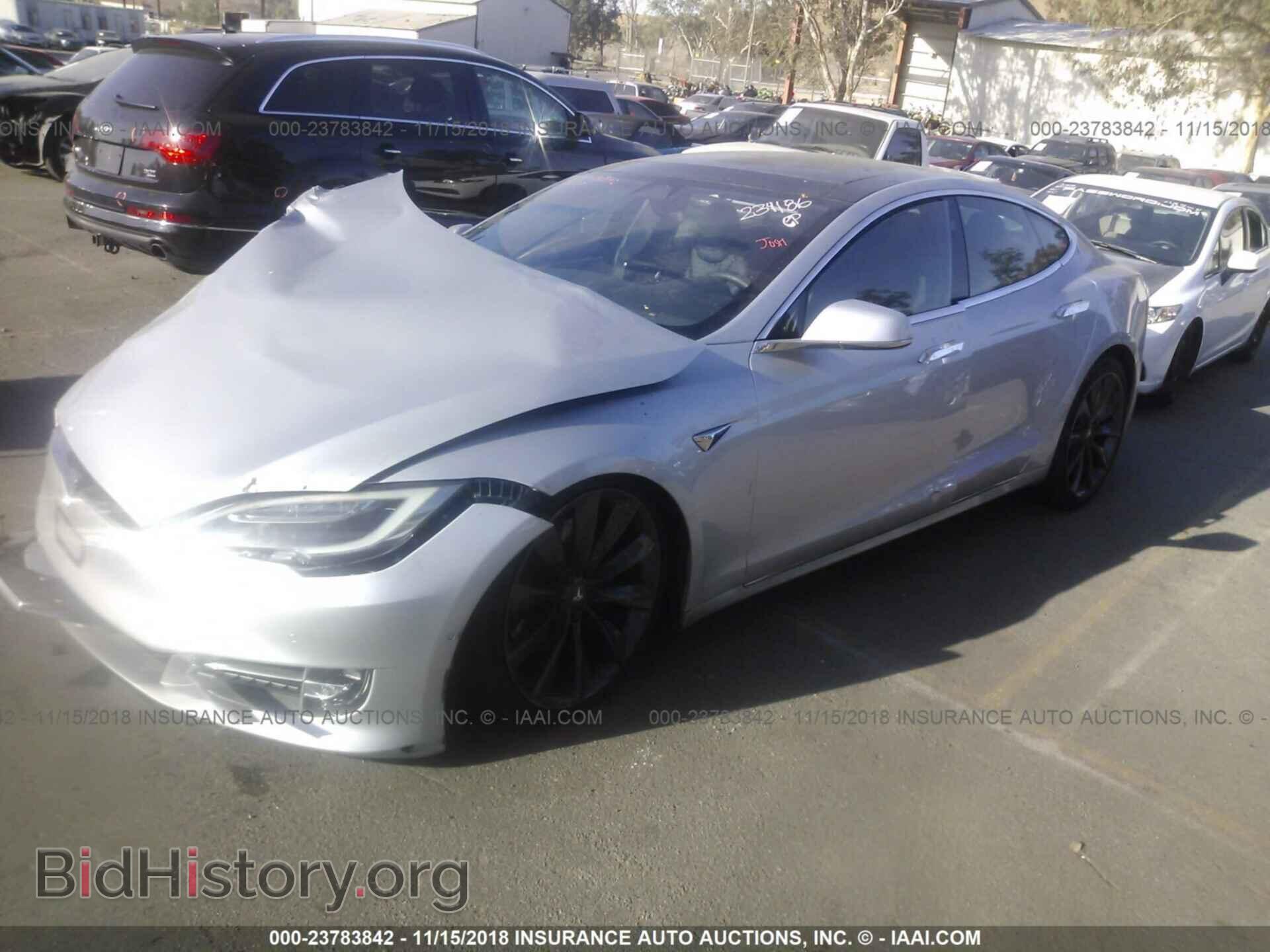 2017 TESLA MODEL S - VIN: 5YJSA1E29HF234186 - Фото 2