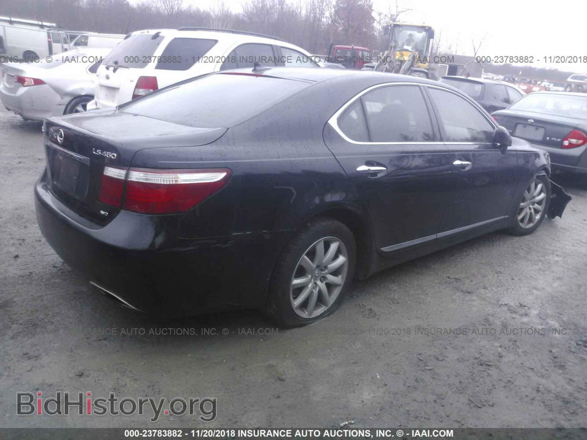 2009 LEXUS LS - VIN: JTHCL46F195000496 - Фото 4