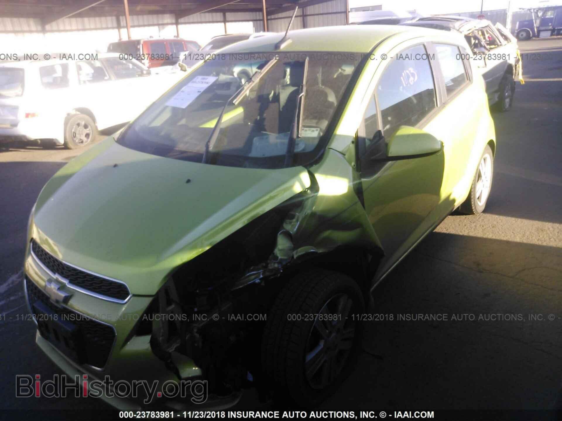 2013 CHEVROLET SPARK - VIN: KL8CC6S93DC565861 - Фото 2
