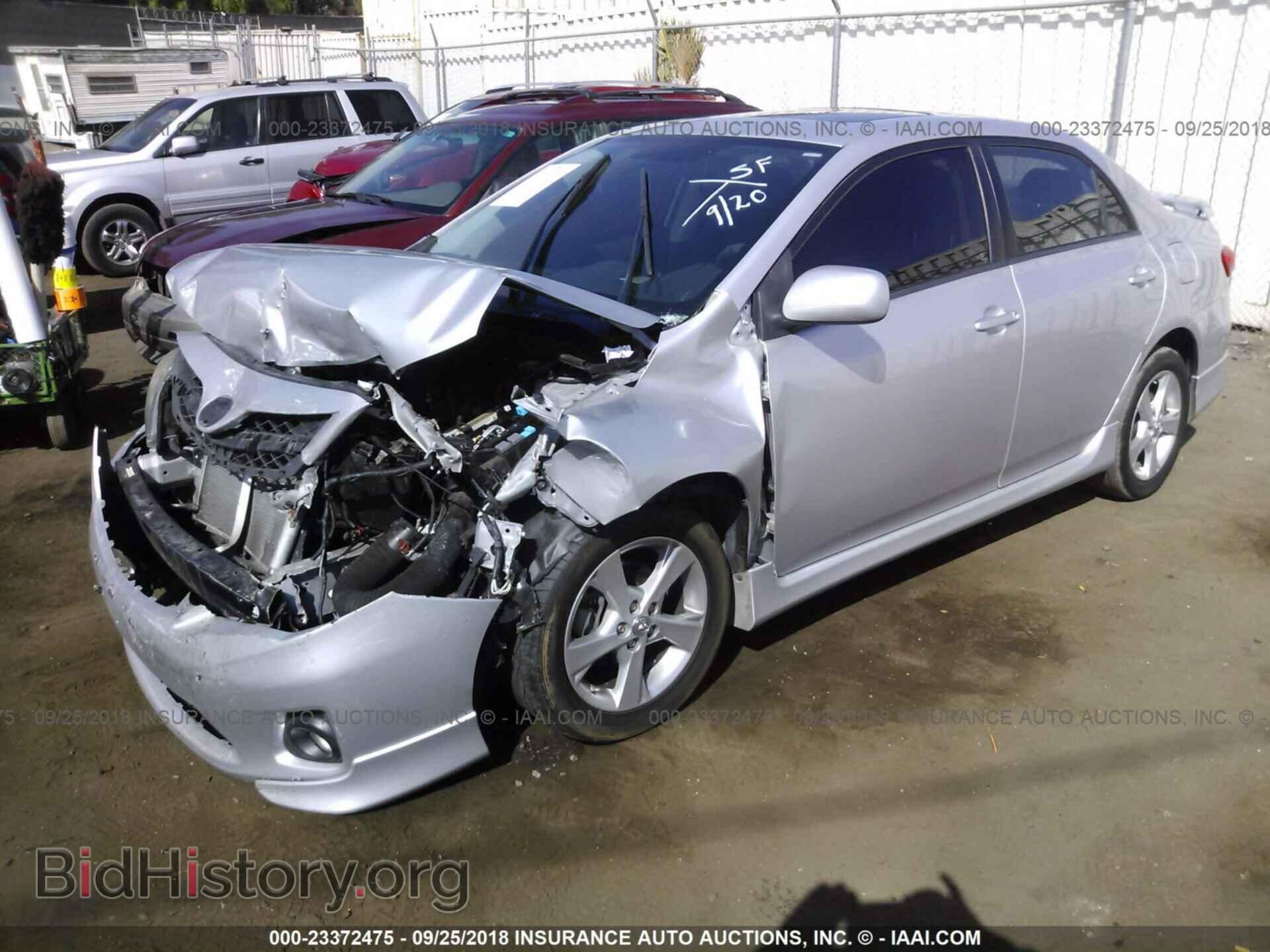 2012 TOYOTA COROLLA - VIN: 2T1BU4EE1CC852408 - Фото 2
