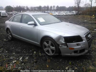 2008 Audi A6, серый — VIN WAUDH74F78N095377, IAAI