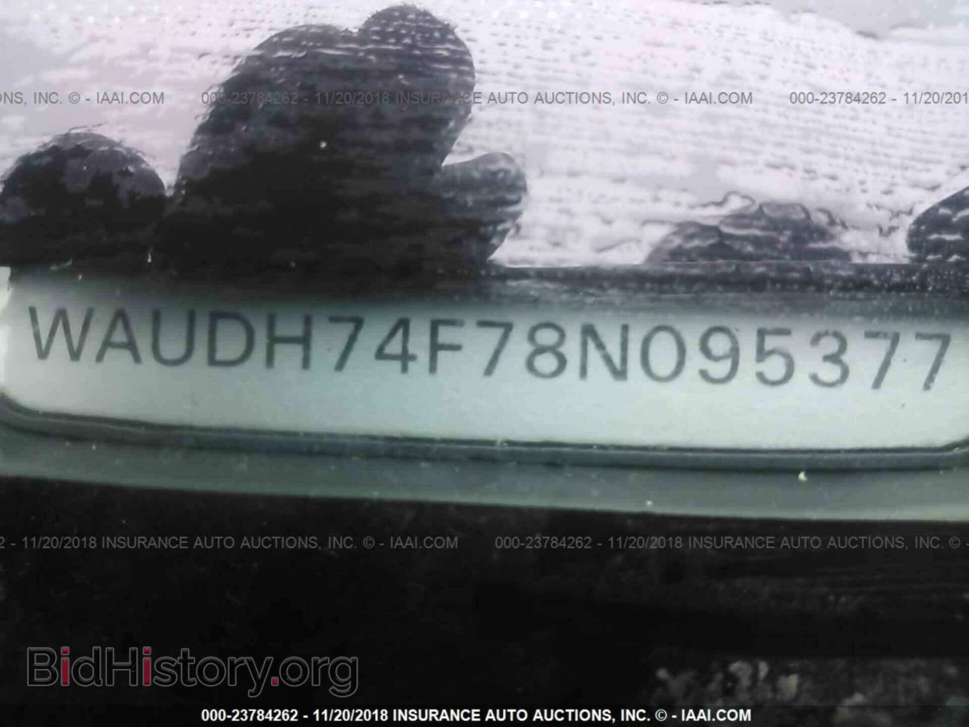 2008 AUDI A6 - VIN: WAUDH74F78N095377 - Photo 9