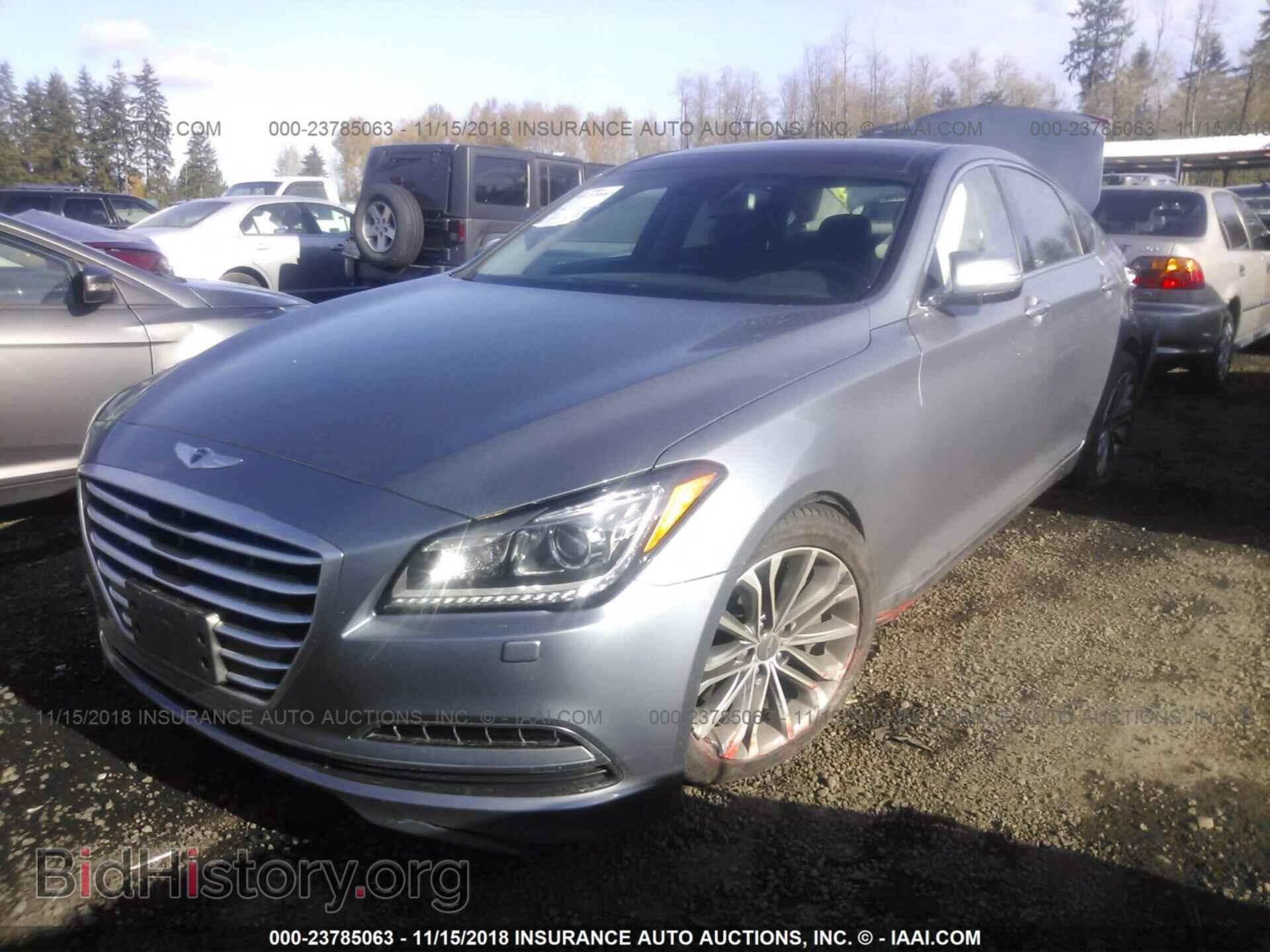 2015 Hyundai Genesis - VIN: KMHGN4JE2FU063647 - Фото 2