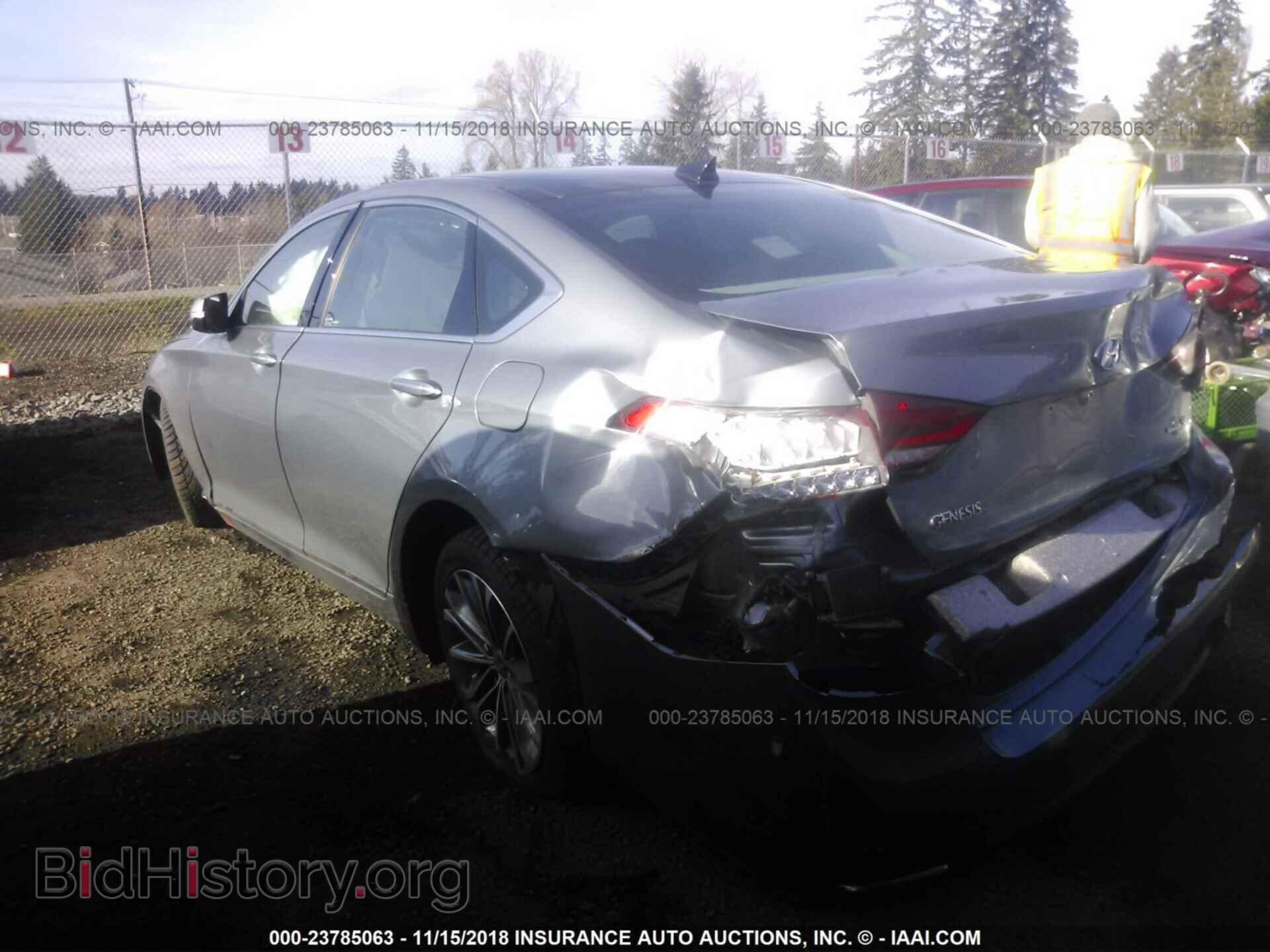 2015 Hyundai Genesis - VIN: KMHGN4JE2FU063647 - Фото 3