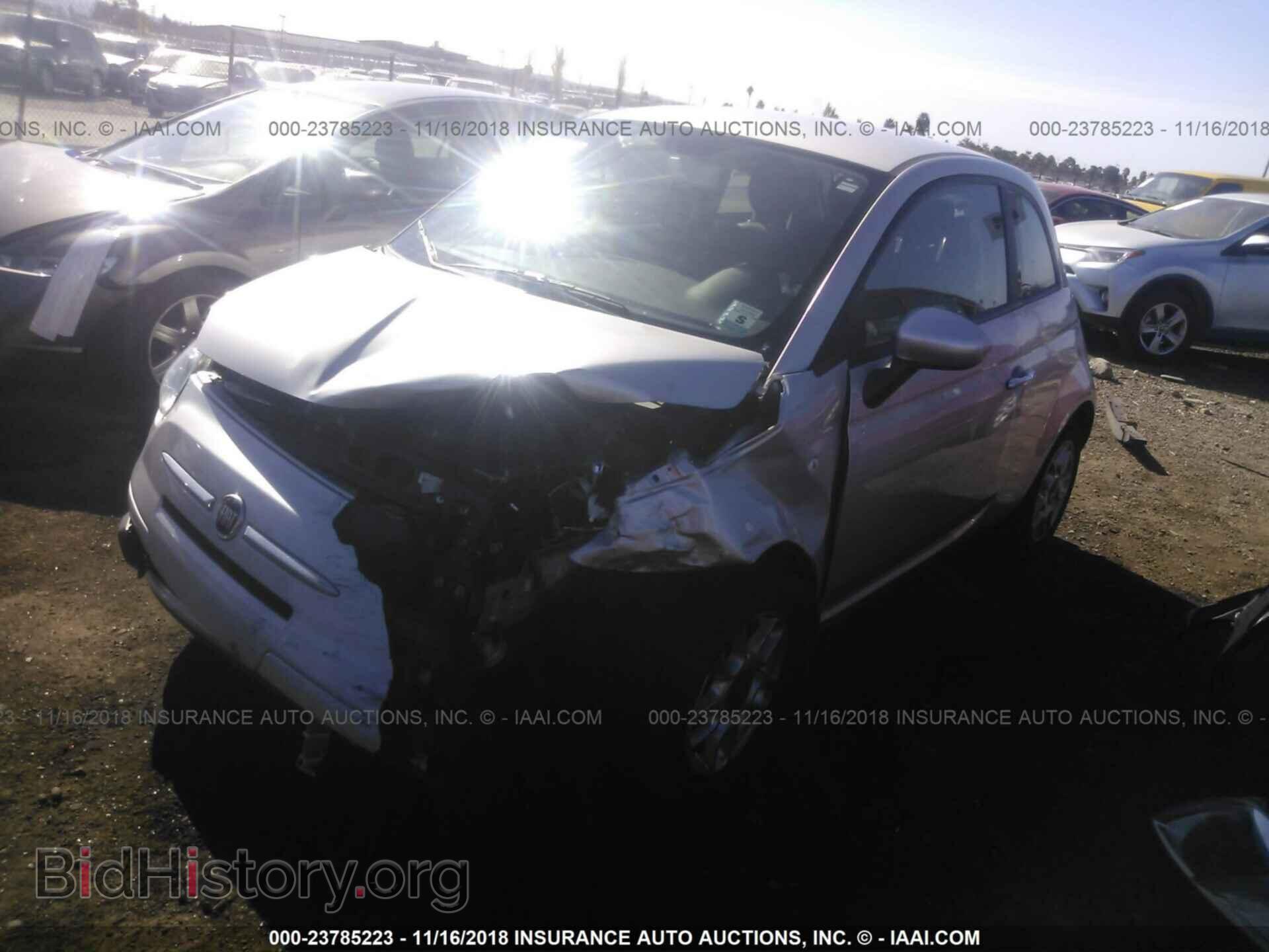 2012 FIAT 500 - VIN: 3C3CFFAR4CT277399 - Photo 2