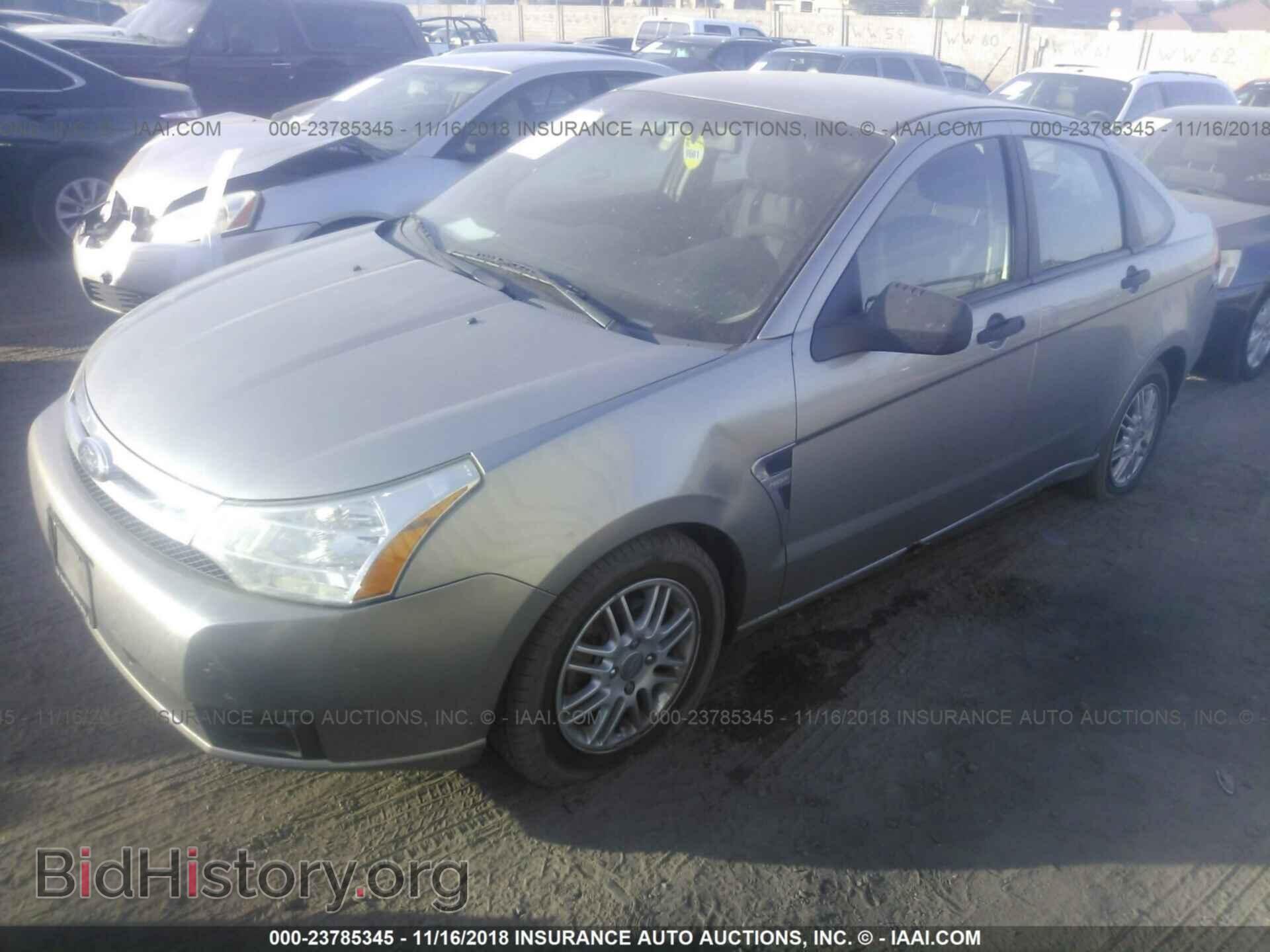 2008 FORD FOCUS - VIN: 1FAHP35N58W287936 - Фото 2