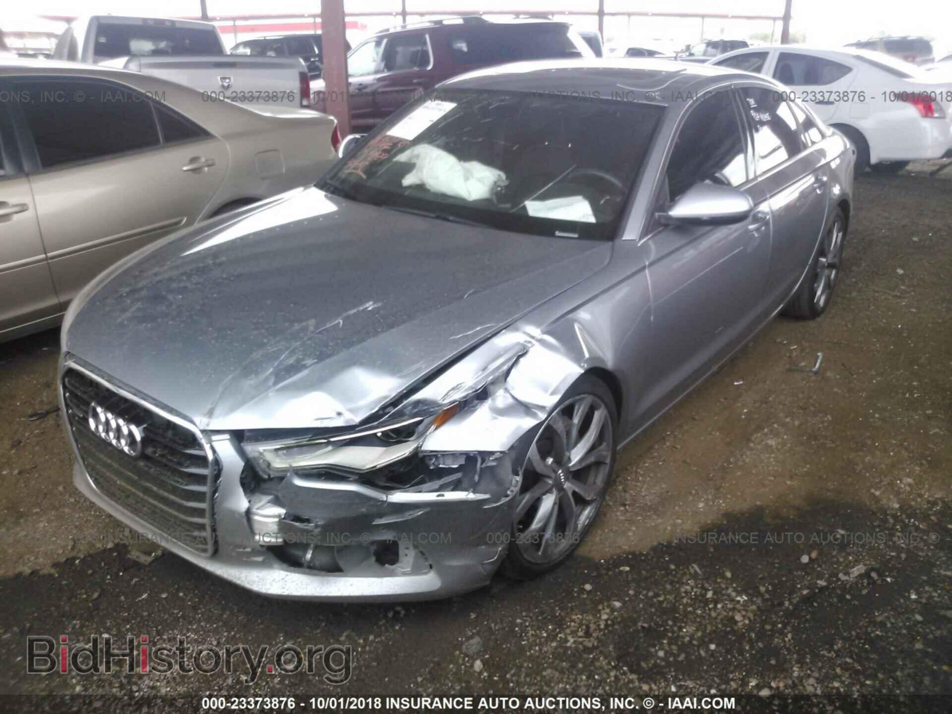 2014 AUDI A6 - VIN: WAUFMAFC0EN109829 - Фото 2