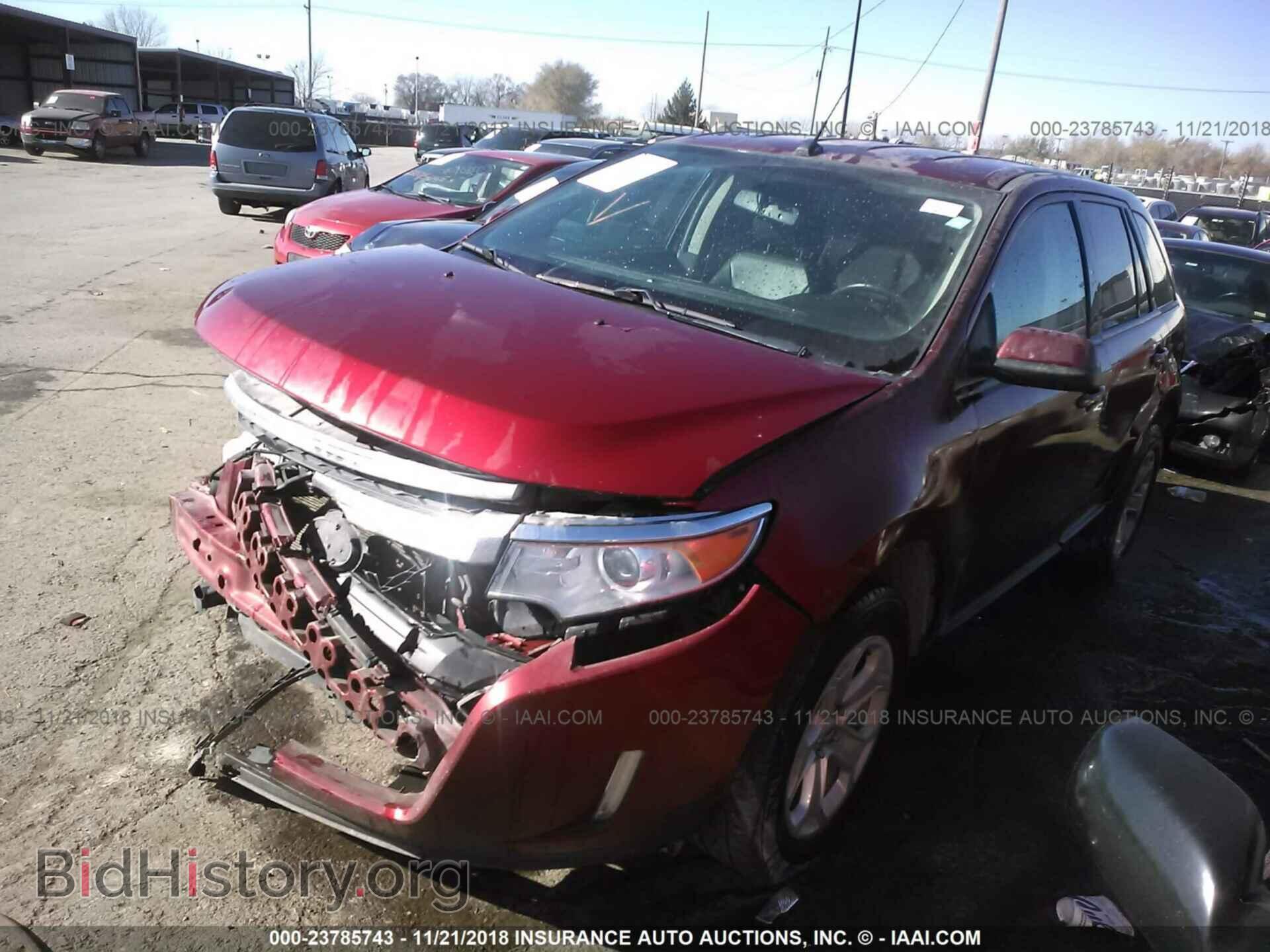 2013 FORD EDGE - VIN: 2FMDK3JC8DBE18487 - Photo 2