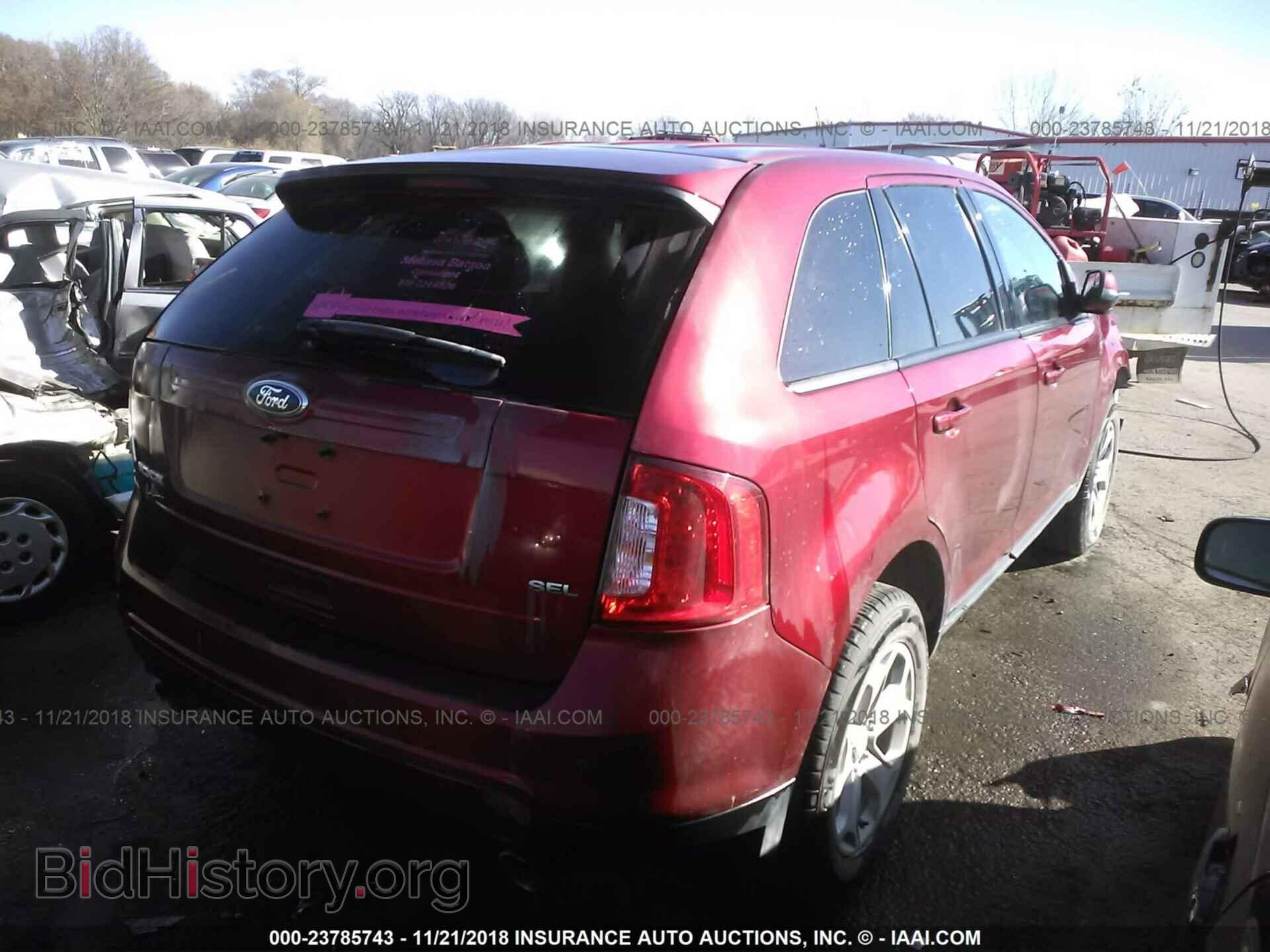 2013 FORD EDGE - VIN: 2FMDK3JC8DBE18487 - Photo 4