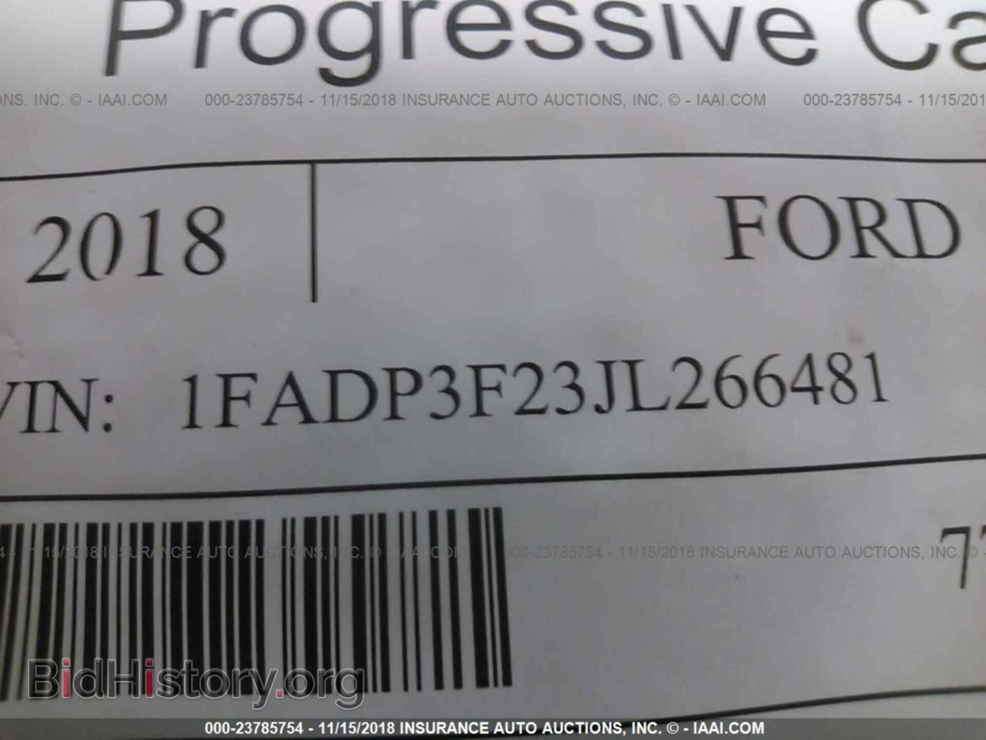 2018 FORD FOCUS - VIN: 1FADP3F23JL266481 - Photo 9