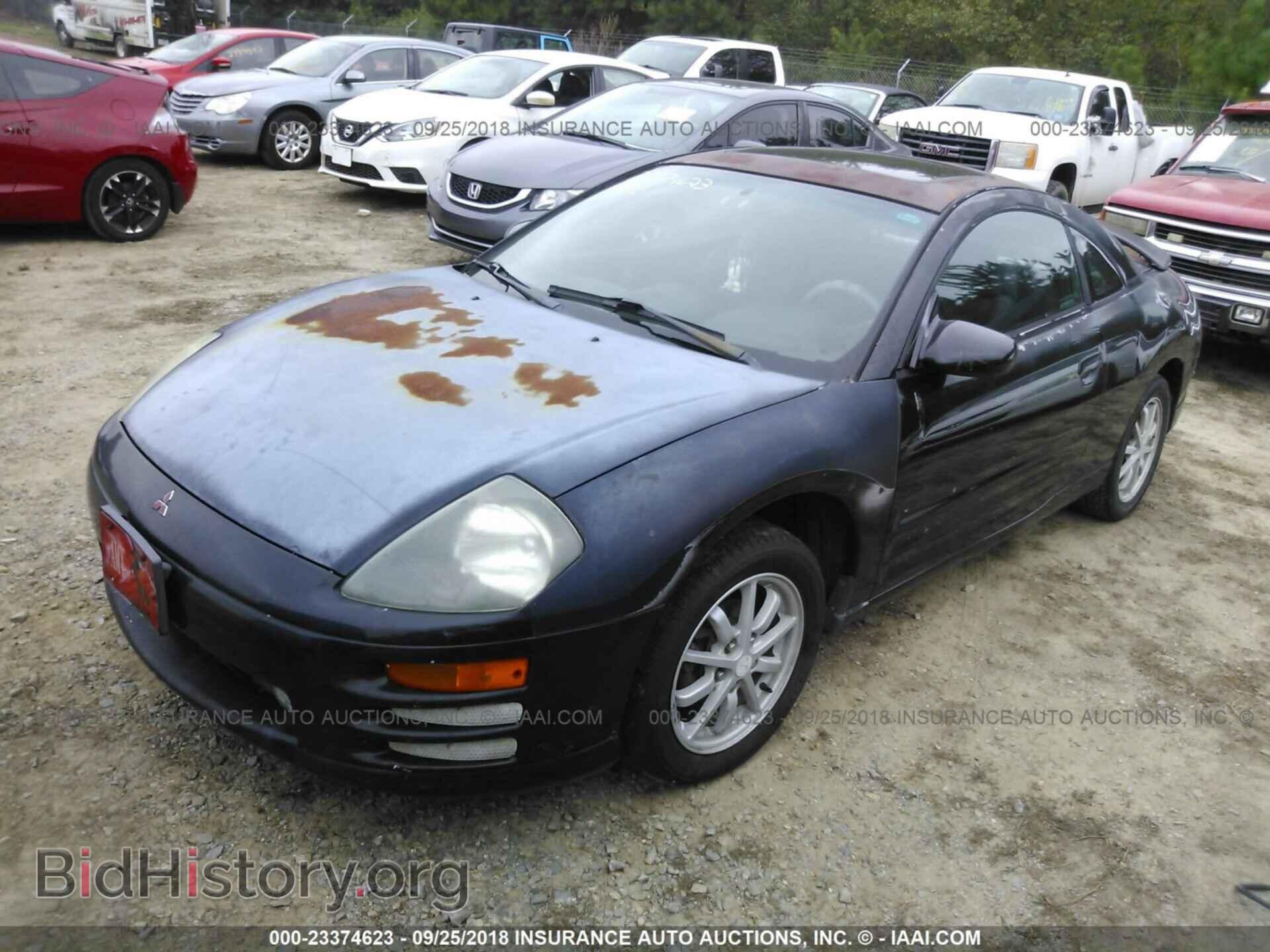 2000 MITSUBISHI ECLIPSE - VIN: 4A3AC44G2YE024709 - Фото 2