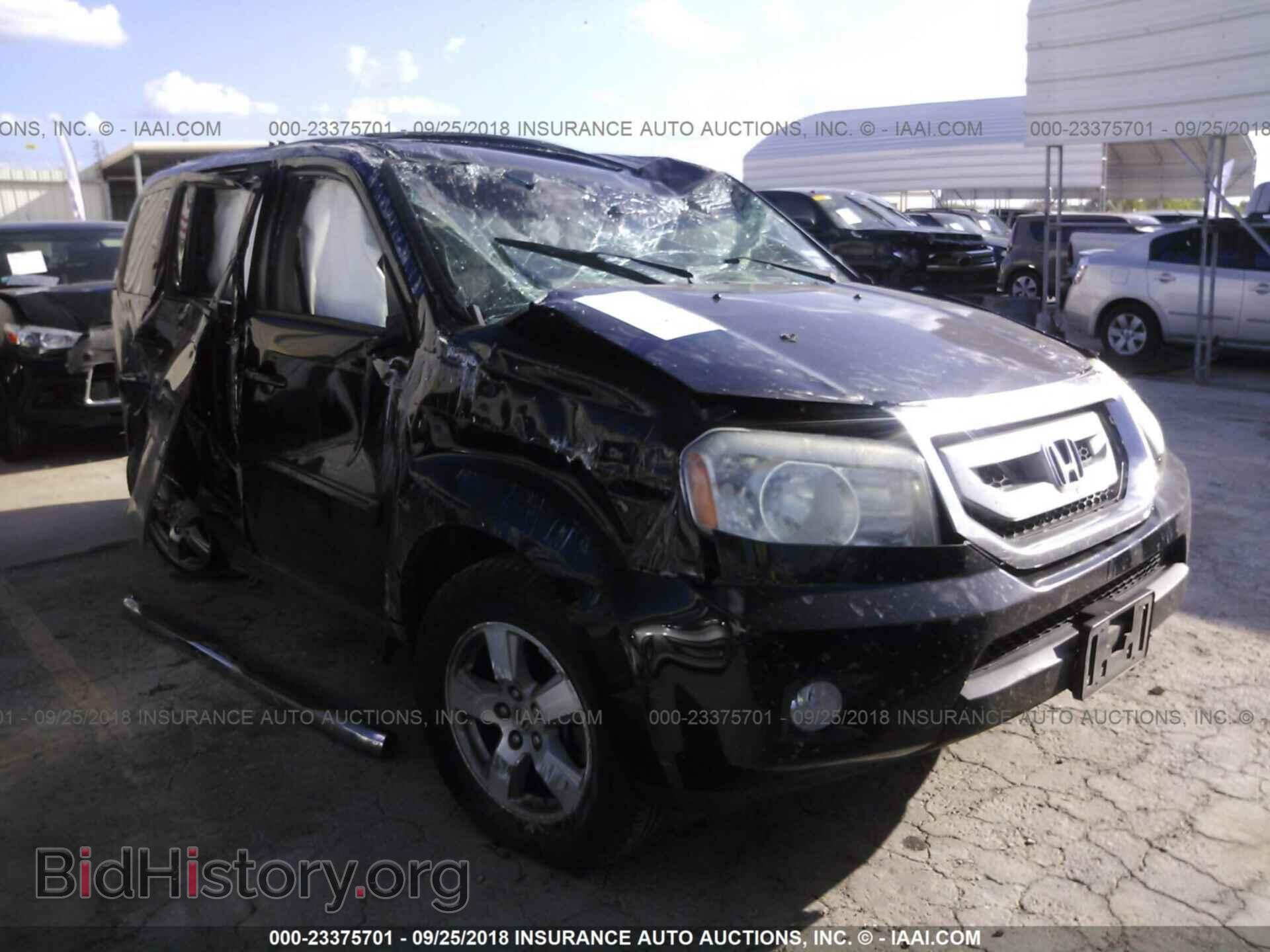 Photo 5FNYF48609B047531 - HONDA PILOT 2009