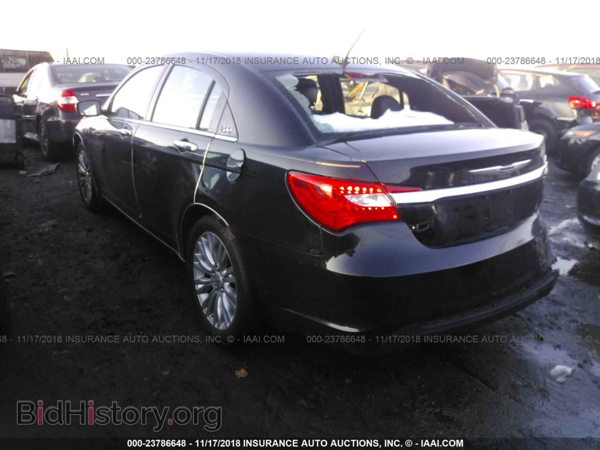 2012 CHRYSLER 200 - VIN: 1C3CCBCB7CN275566 - Фото 3
