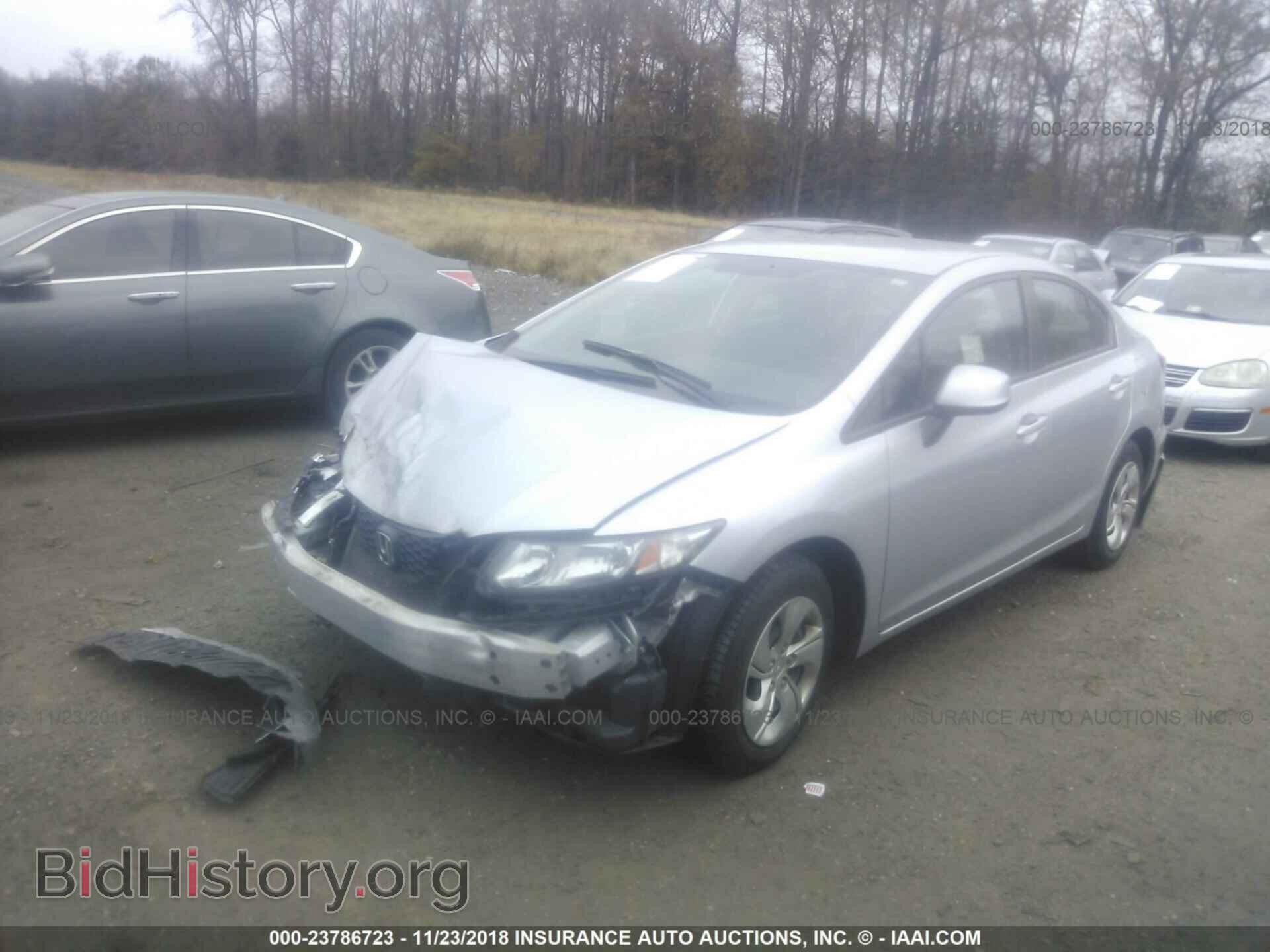 2013 HONDA CIVIC - VIN: 19XFB2F51DE253635 - Фото 2