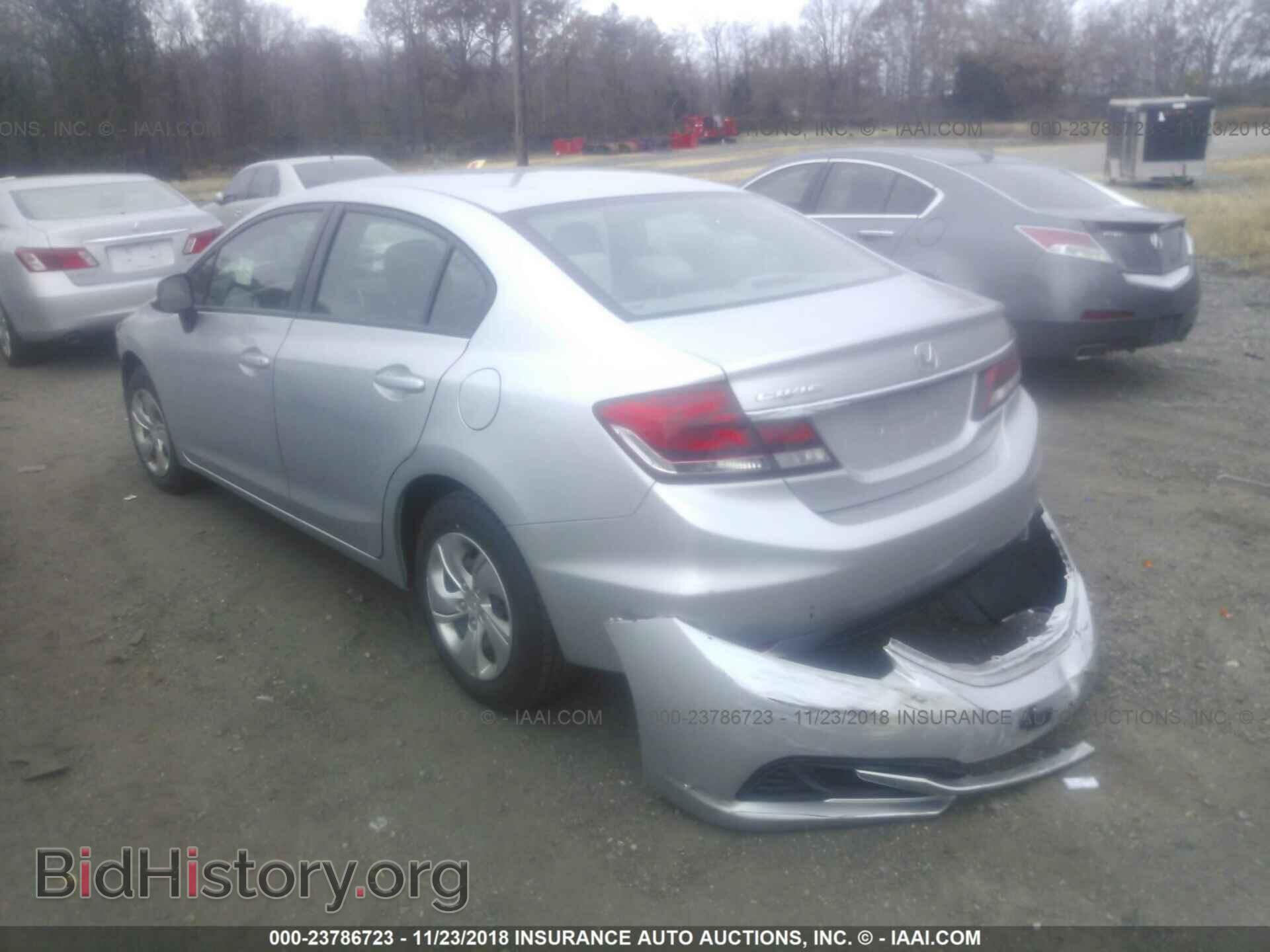 2013 HONDA CIVIC - VIN: 19XFB2F51DE253635 - Фото 3