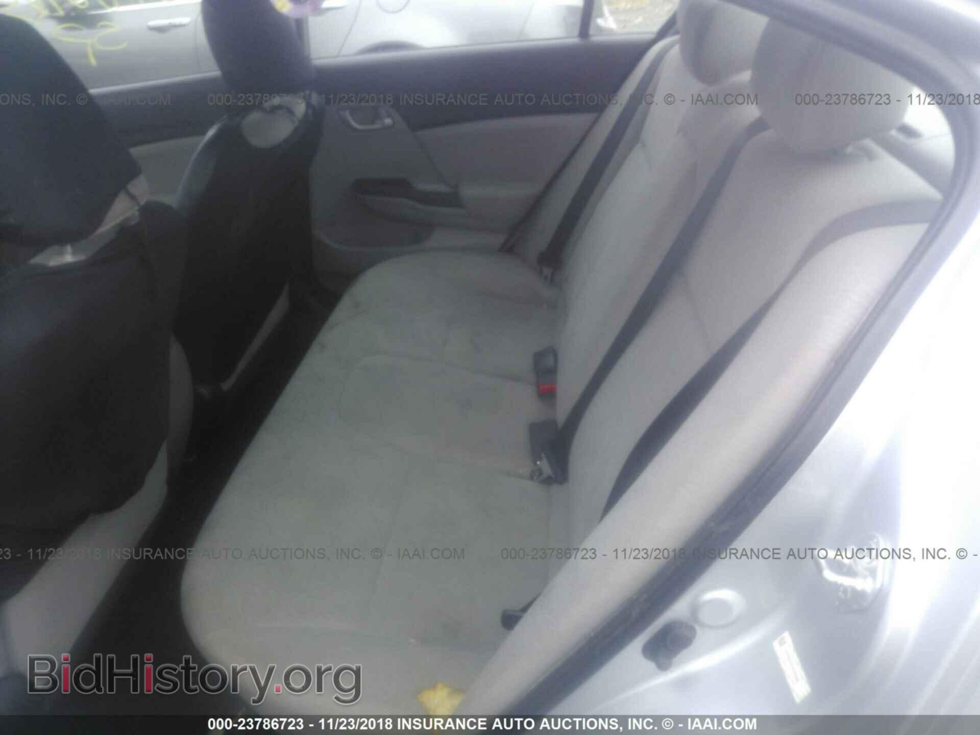 2013 HONDA CIVIC - VIN: 19XFB2F51DE253635 - Фото 8