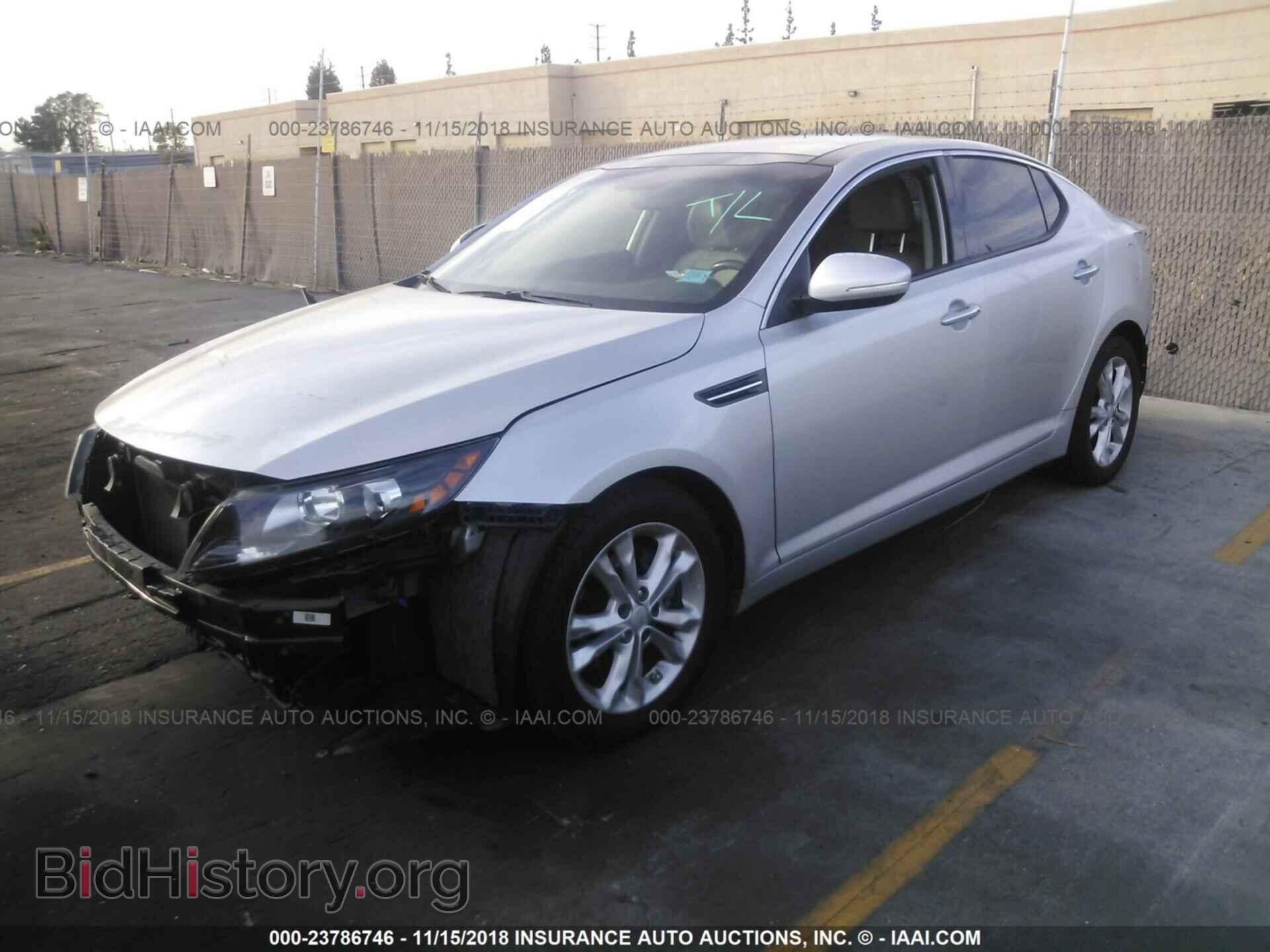 2013 Kia Optima - VIN: 5XXGN4A71DG112183 - Фото 2