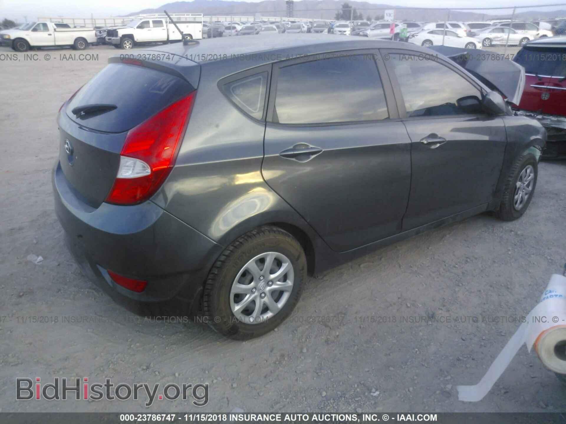 2012 HYUNDAI ACCENT - VIN: KMHCT5AE2CU037071 - Фото 4