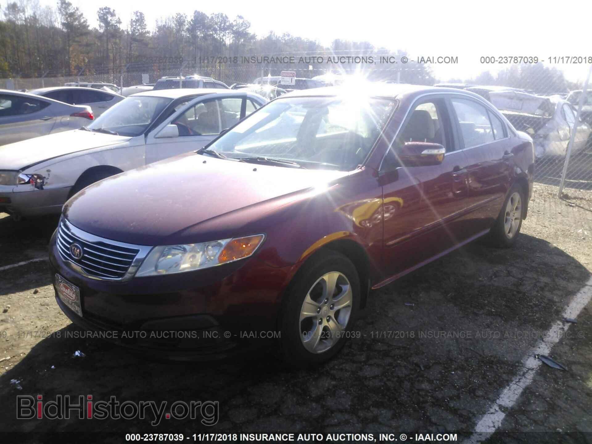 2009 KIA OPTIMA - VIN: KNAGE228595303710 - Фото 2